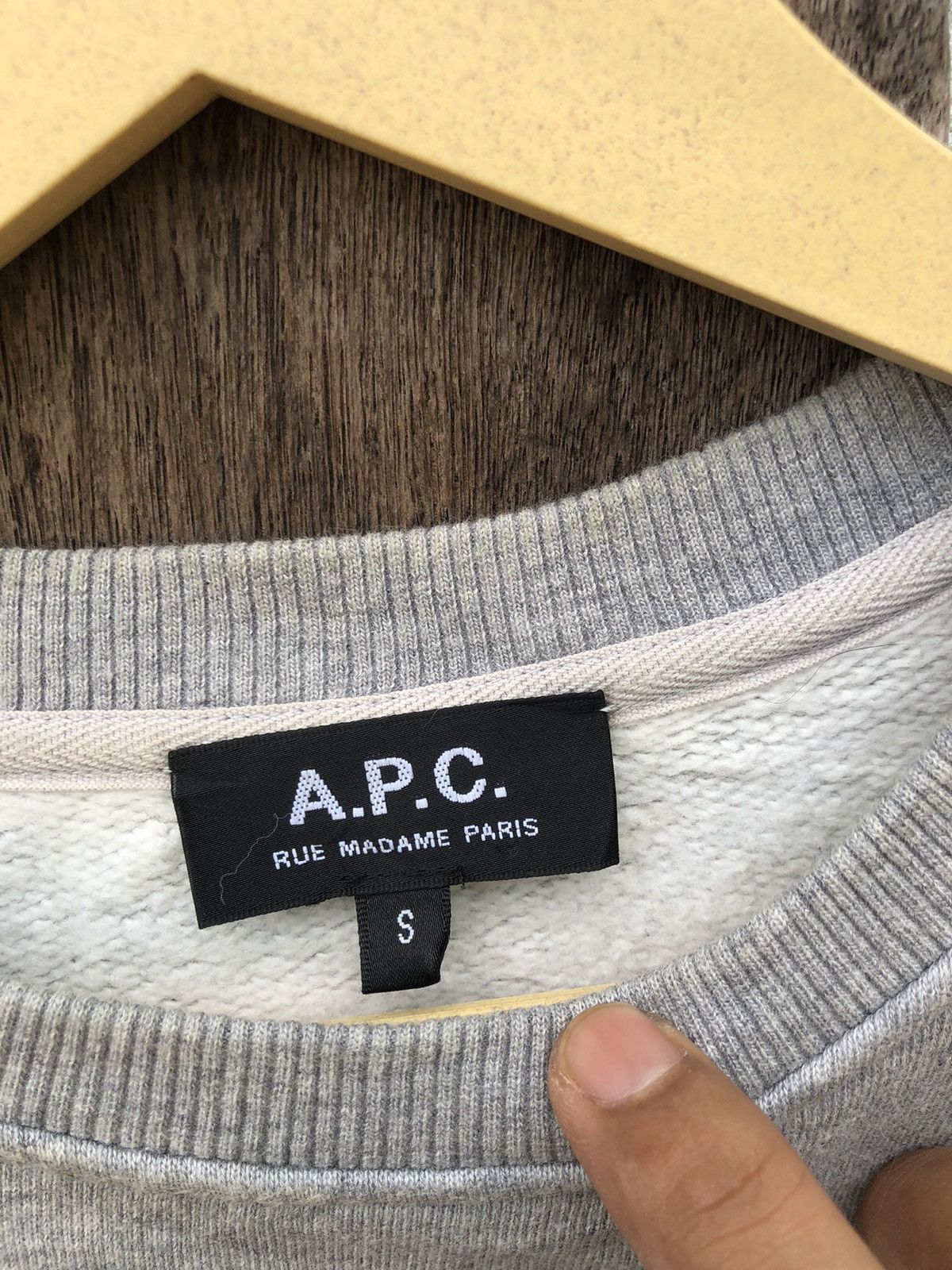 A.P.C. Sweatshirt A.P.C Rue Madame Paris Size US S / EU 44-46 / 1 - 5 Thumbnail