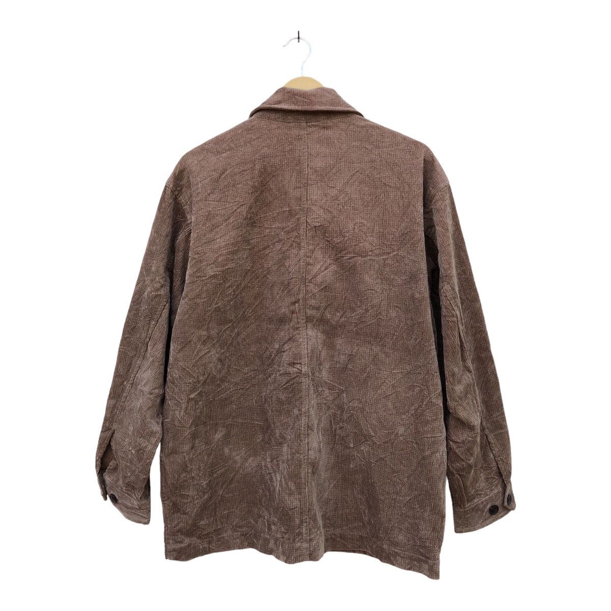 Japanese Brand × Mr. Junko Mr Junko Corduroy Fleece Shirt Button Up Size US L / EU 52-54 / 3 - 2 Thumbnail