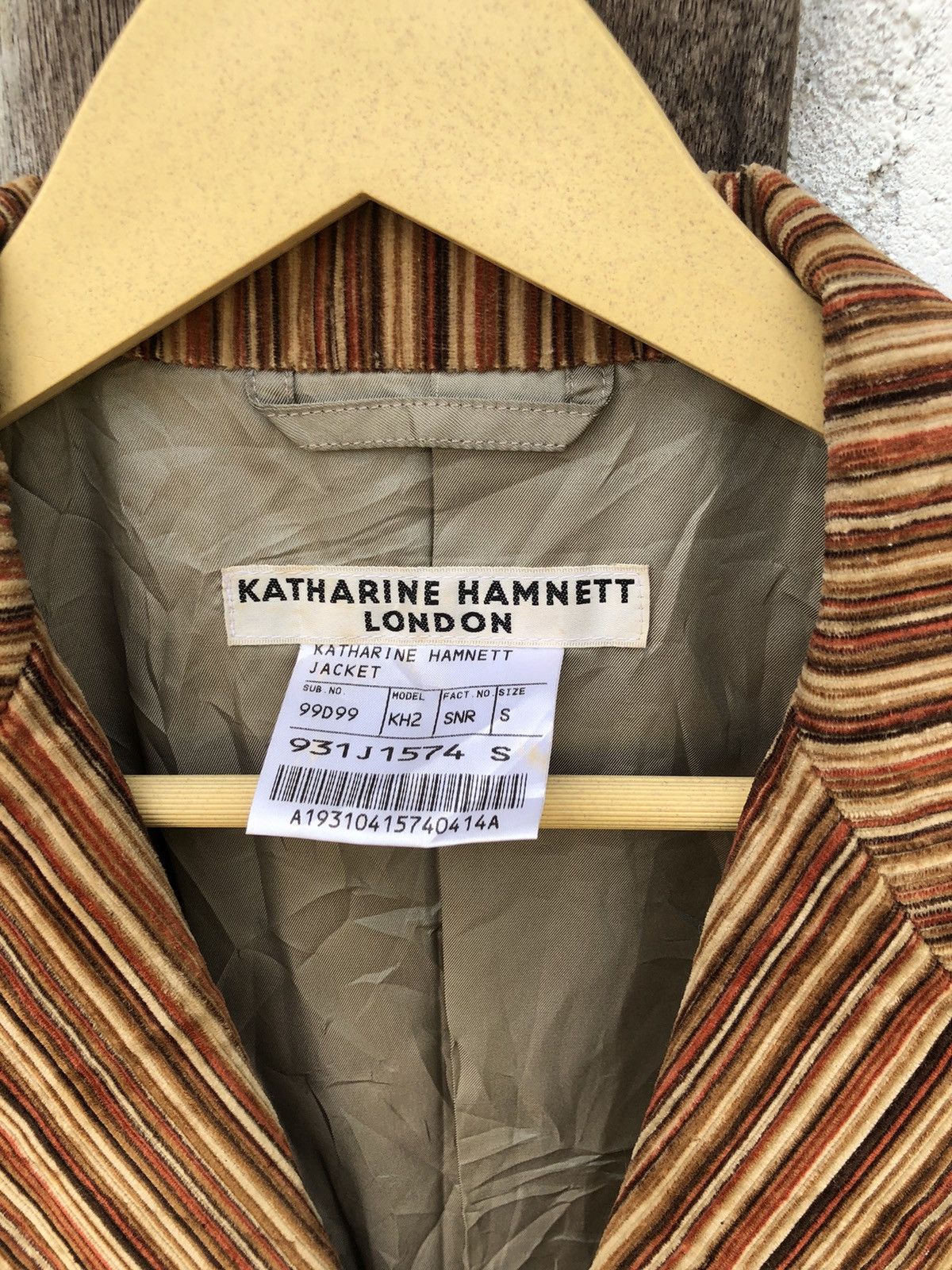 Katharine Hamnett London Katharine Hamnett London Blazer Stripe Color Size S / US 4 / IT 40 - 5 Thumbnail