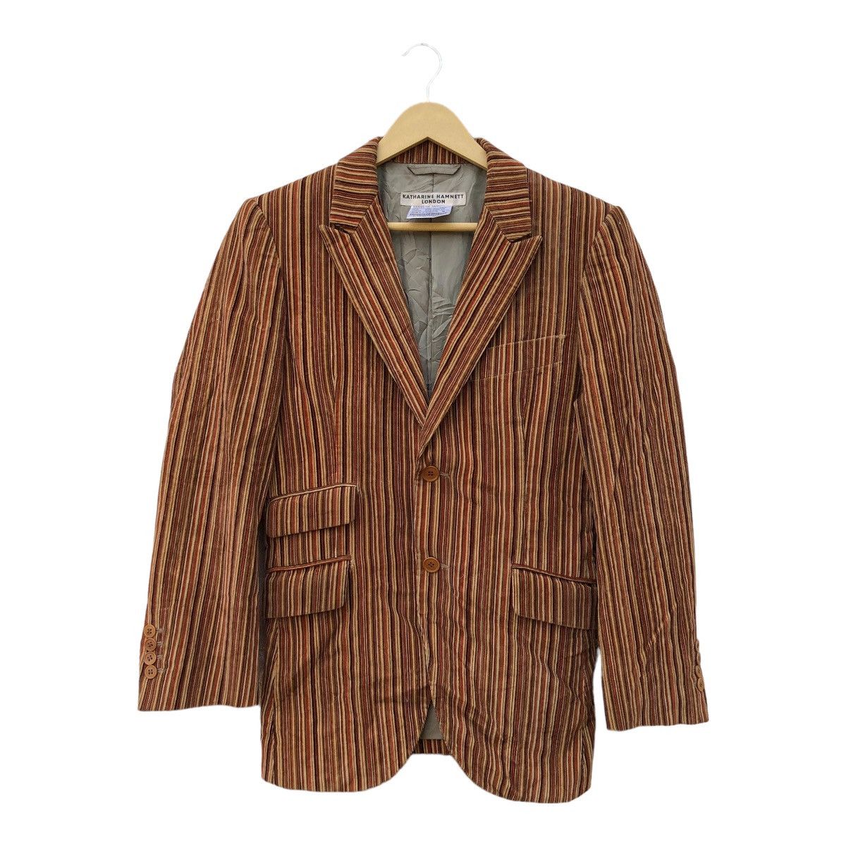 Katharine Hamnett London Blazer Stripe Color