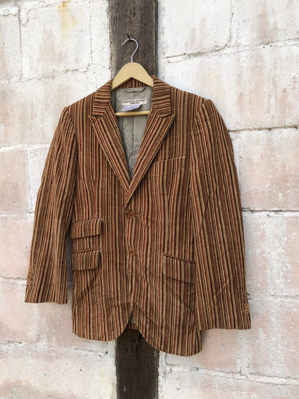 Katharine Hamnett London Katharine Hamnett London Blazer Stripe Color Size S / US 4 / IT 40 - 3 Thumbnail