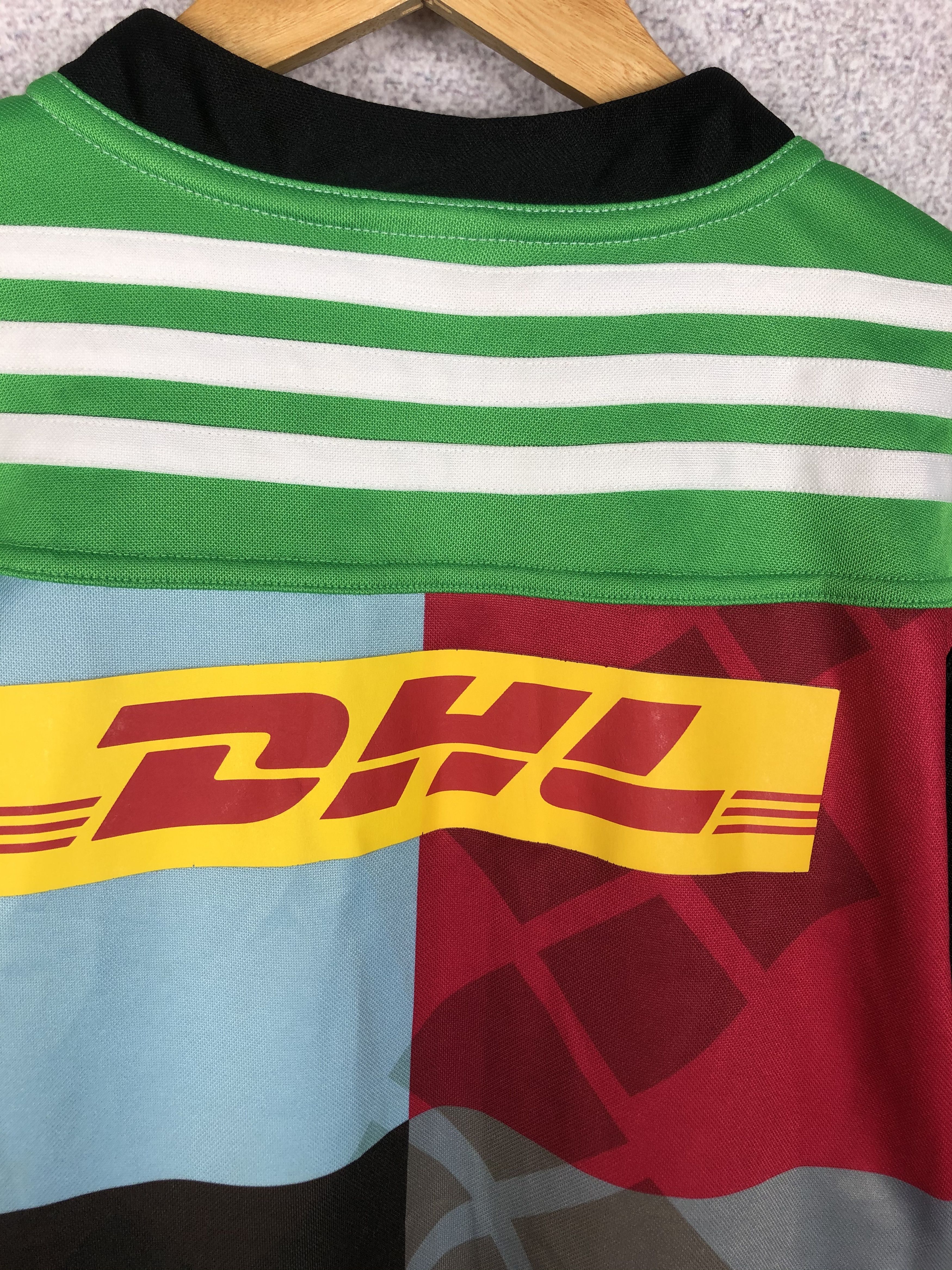 Adidas Harlequins Adidas Rugby Jersey Shirt Size US S / EU 44-46 / 1 - 4 Thumbnail