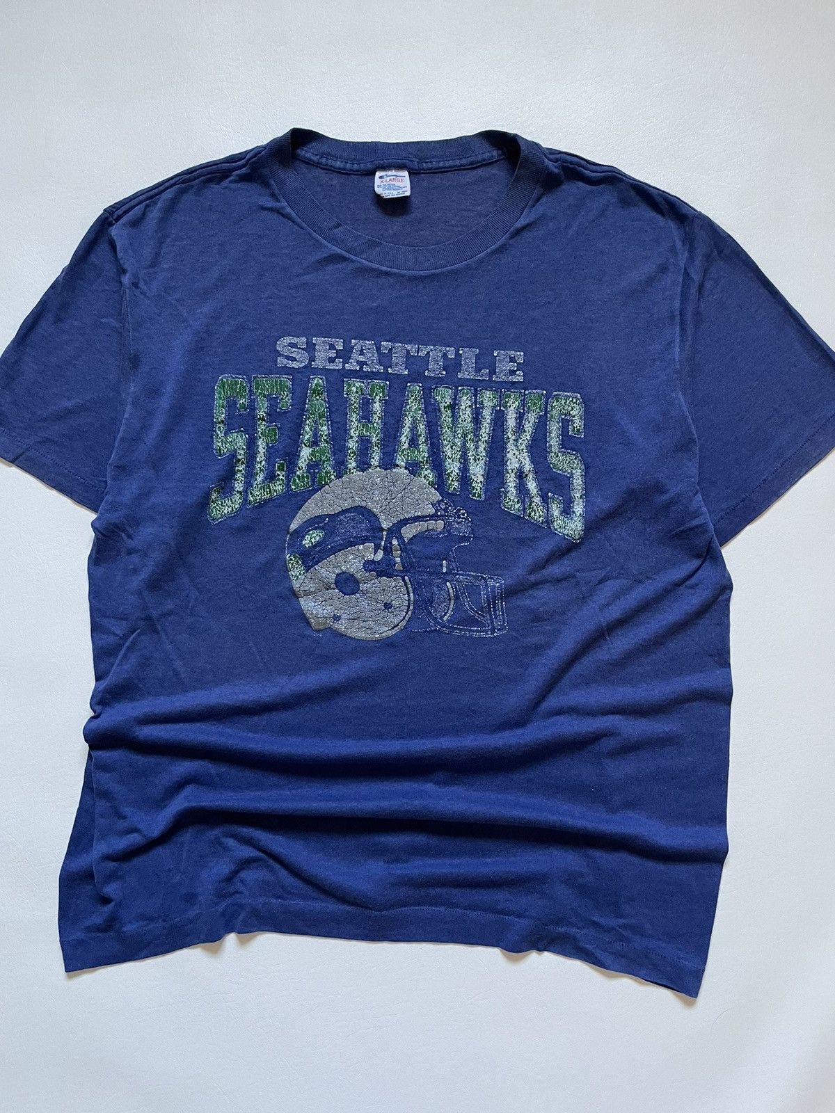 NFL × Vintage Vintage Seattle Seahawks nfl Grapic tee Size US L / EU 52-54 / 3 - 2 Thumbnail