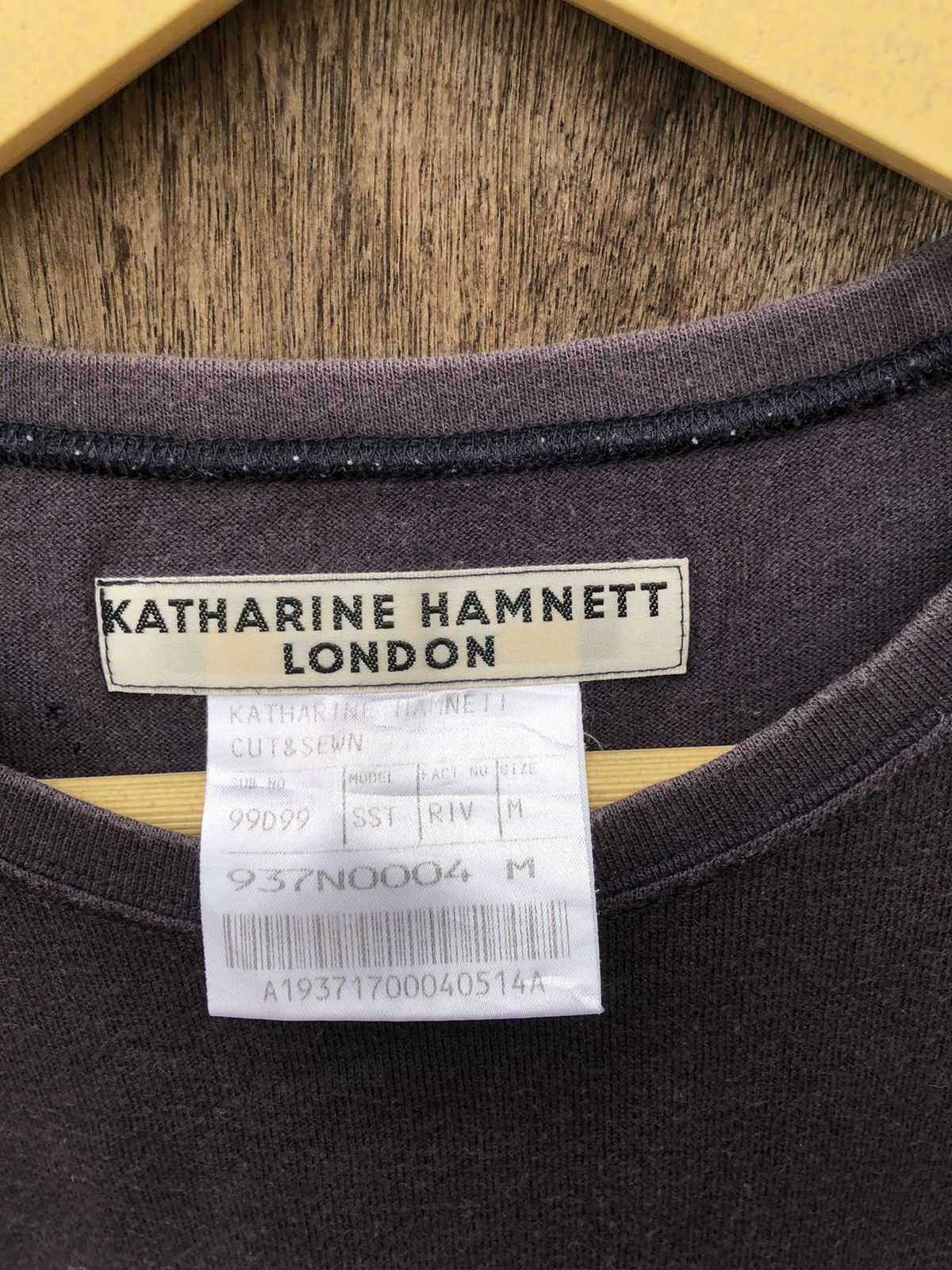 Katharine Hamnett London Katharine Hamnett London God Is Watching T Shirt Size US M / EU 48-50 / 2 - 5 Thumbnail
