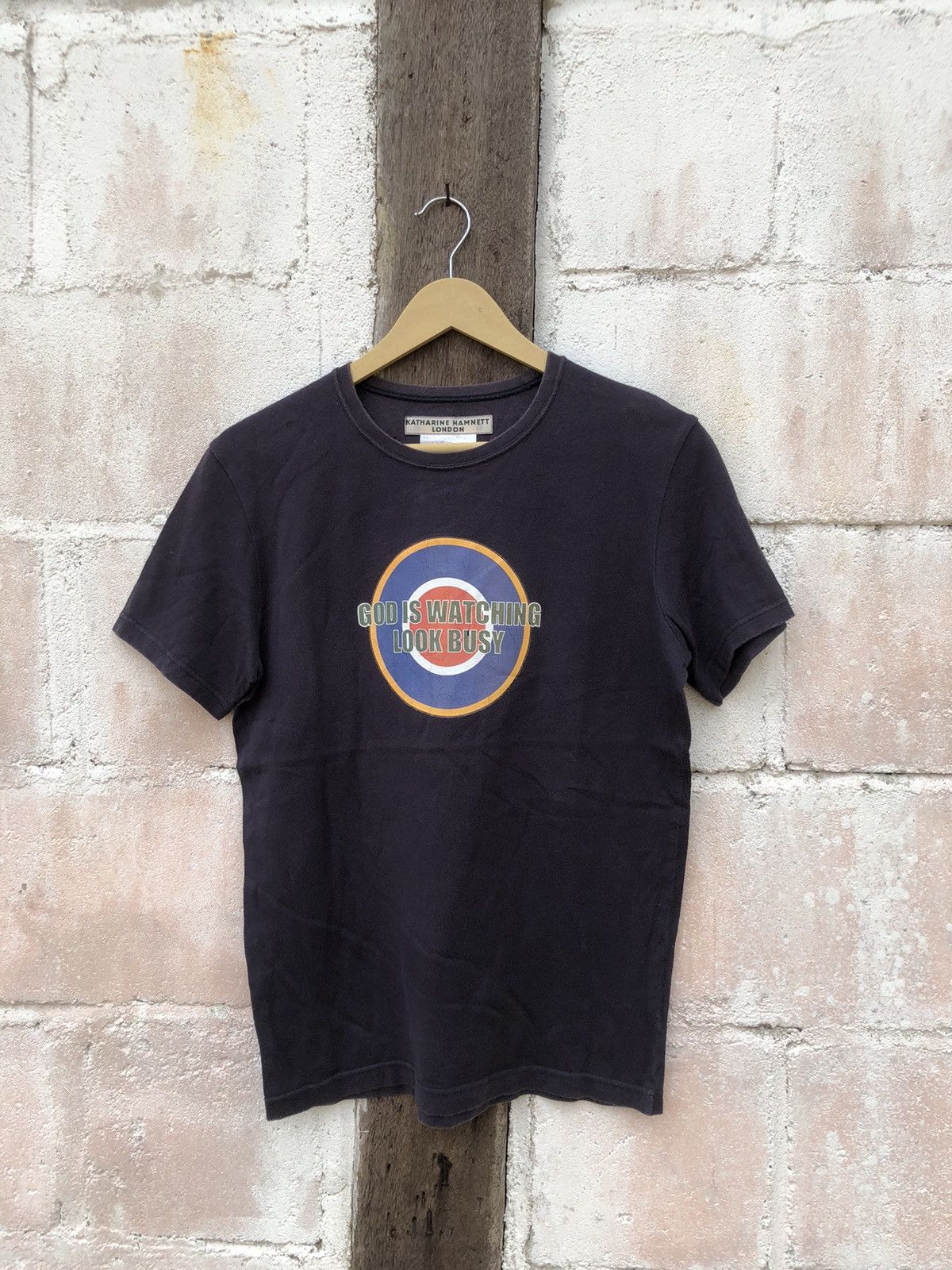 Katharine Hamnett London Katharine Hamnett London God Is Watching T Shirt Size US M / EU 48-50 / 2 - 3 Thumbnail