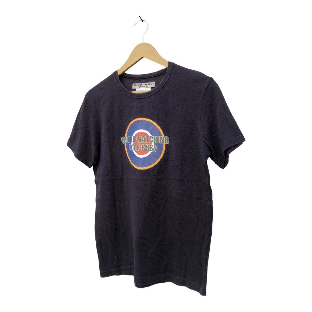 Katharine Hamnett London Katharine Hamnett London God Is Watching T Shirt Size US M / EU 48-50 / 2 - 1 Thumbnail