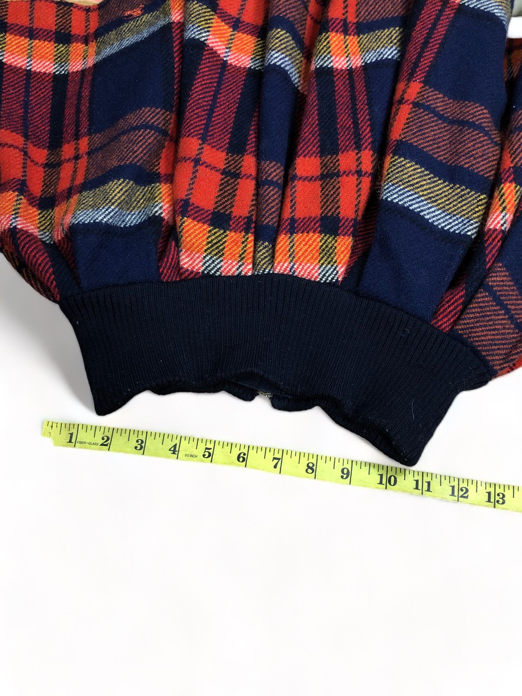 Burberry BLUE LABEL HIGH ELASTIC WAIST CHECKED PLEATED WOOL SKIRT Size 25" / US 0 / IT 36 - 8 Thumbnail