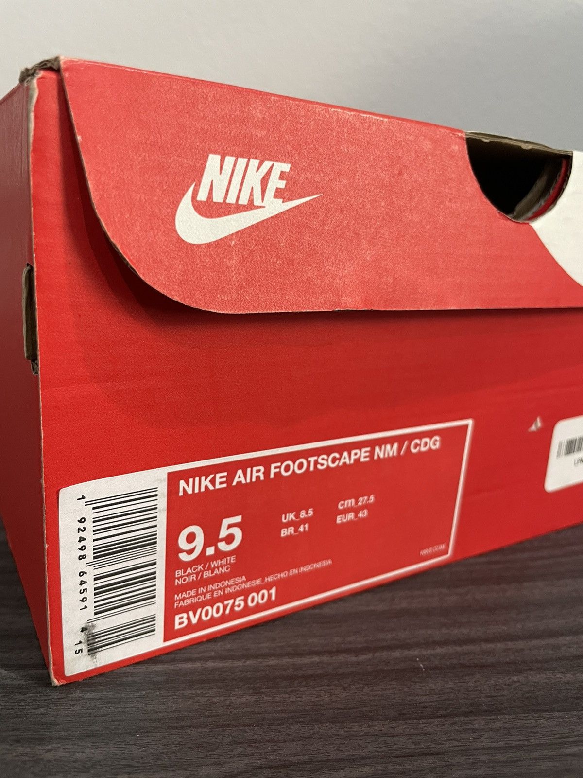 Comme des Garcons × Nike Nike x Comme des garcons CDG Air Footscape Size US 9.5 / EU 42-43 - 10 Thumbnail