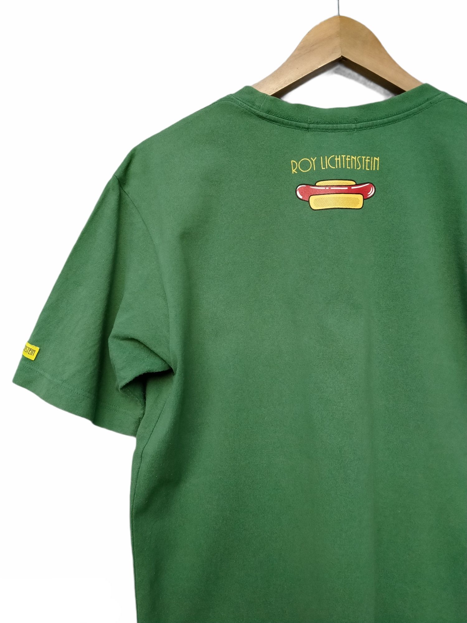 Keith Haring Vintage 90s Pop Art Roy Lichtenstein Hotdogs Size US L / EU 52-54 / 3 - 3 Thumbnail