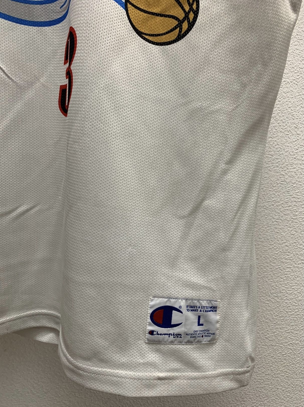 Champion Iverson 3 champion nba vintage Philadelphi 3 white L jersey Size US L / EU 52-54 / 3 - 6 Thumbnail