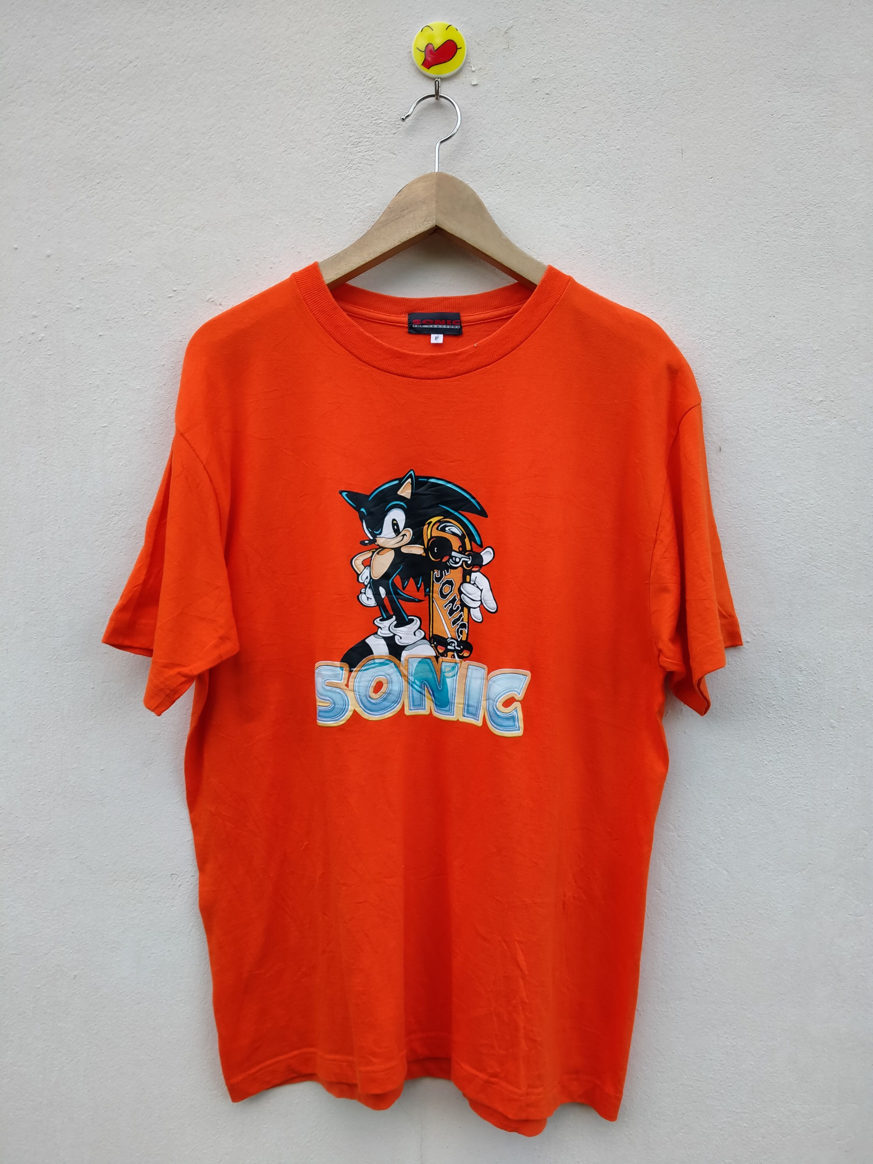 Anime Vintage Cartoon 90s Sonic The Movie Size US L / EU 52-54 / 3 - 1 Thumbnail