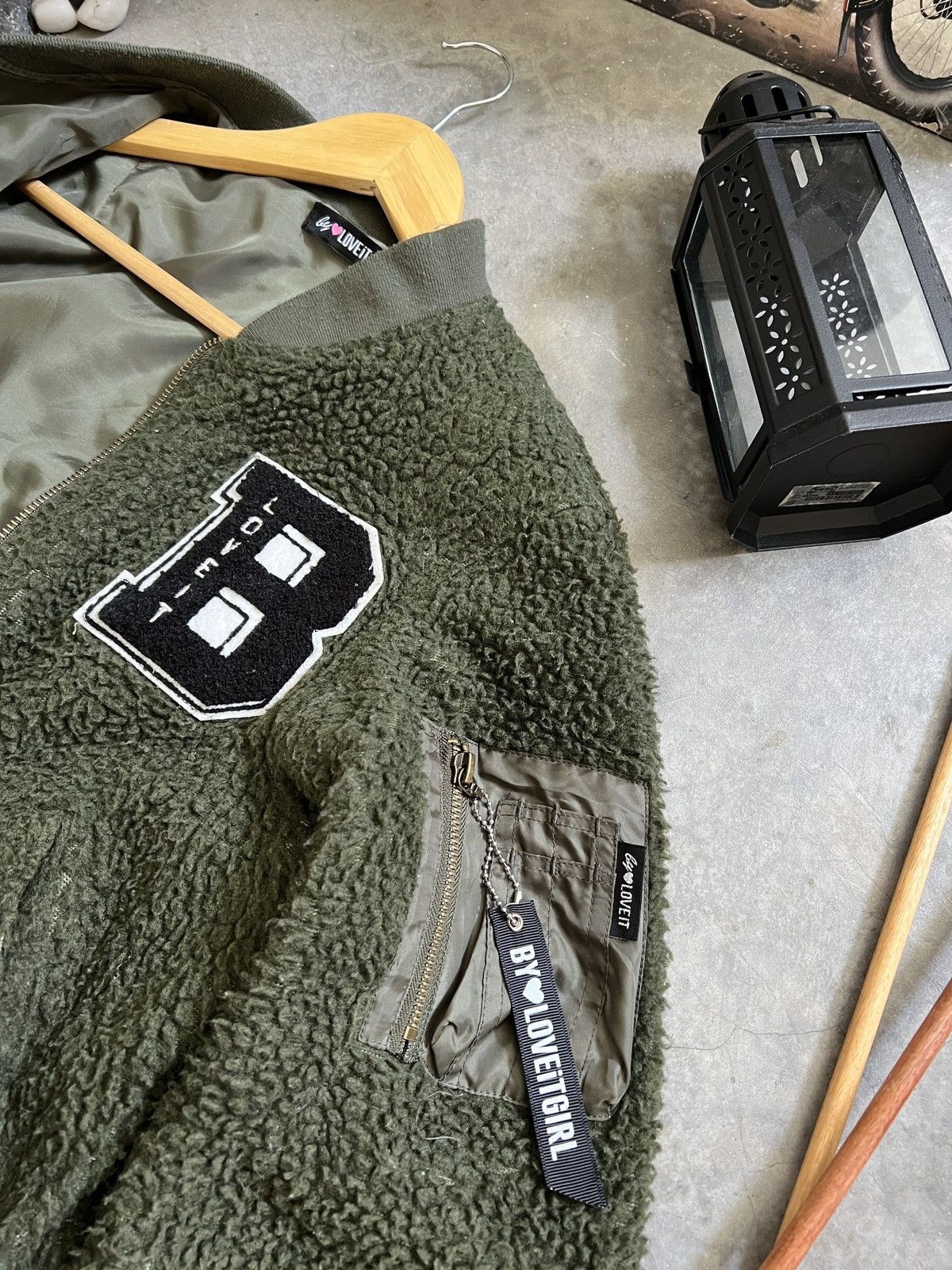 Vintage Vintage 🖤 Deep Pile Sherpa Quilted Zipper Up Bomber Jacket Size US S / EU 44-46 / 1 - 13 Thumbnail