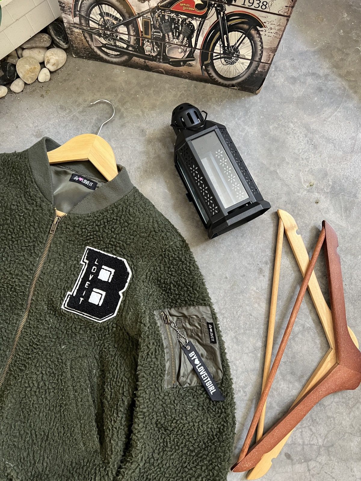 Vintage Vintage 🖤 Deep Pile Sherpa Quilted Zipper Up Bomber Jacket Size US S / EU 44-46 / 1 - 9 Thumbnail