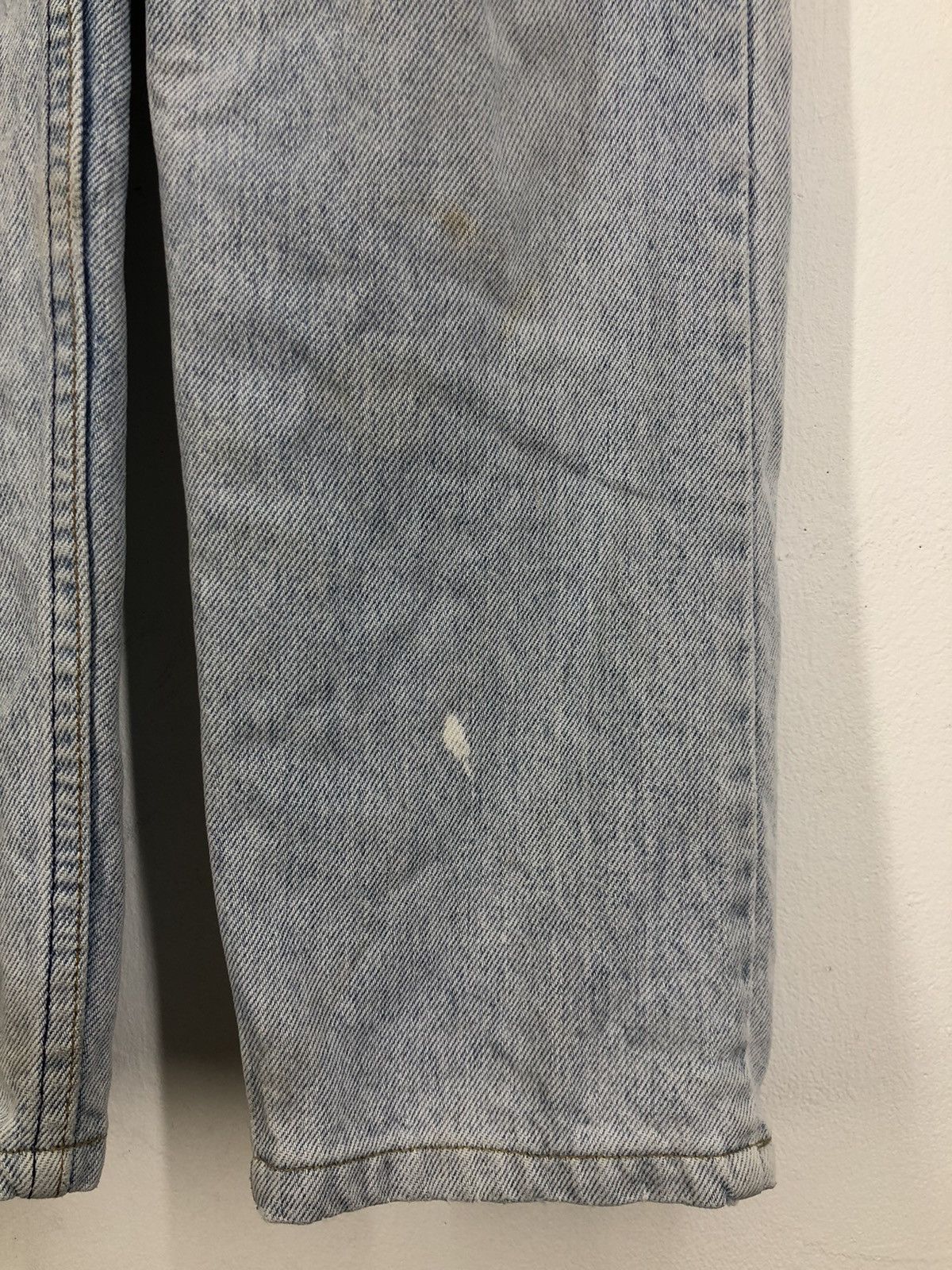 Levi's Vintage 90s Levis 510 Distressed Light Wash Jeans 25x38.5 Size 25" / US 0 / IT 36 - 10 Thumbnail