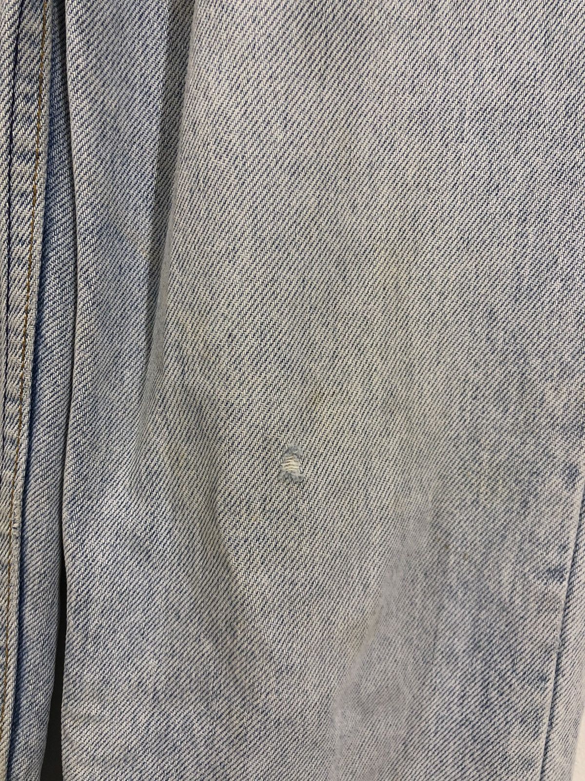 Levi's Vintage 90s Levis 510 Distressed Light Wash Jeans 25x38.5 Size 25" / US 0 / IT 36 - 11 Thumbnail