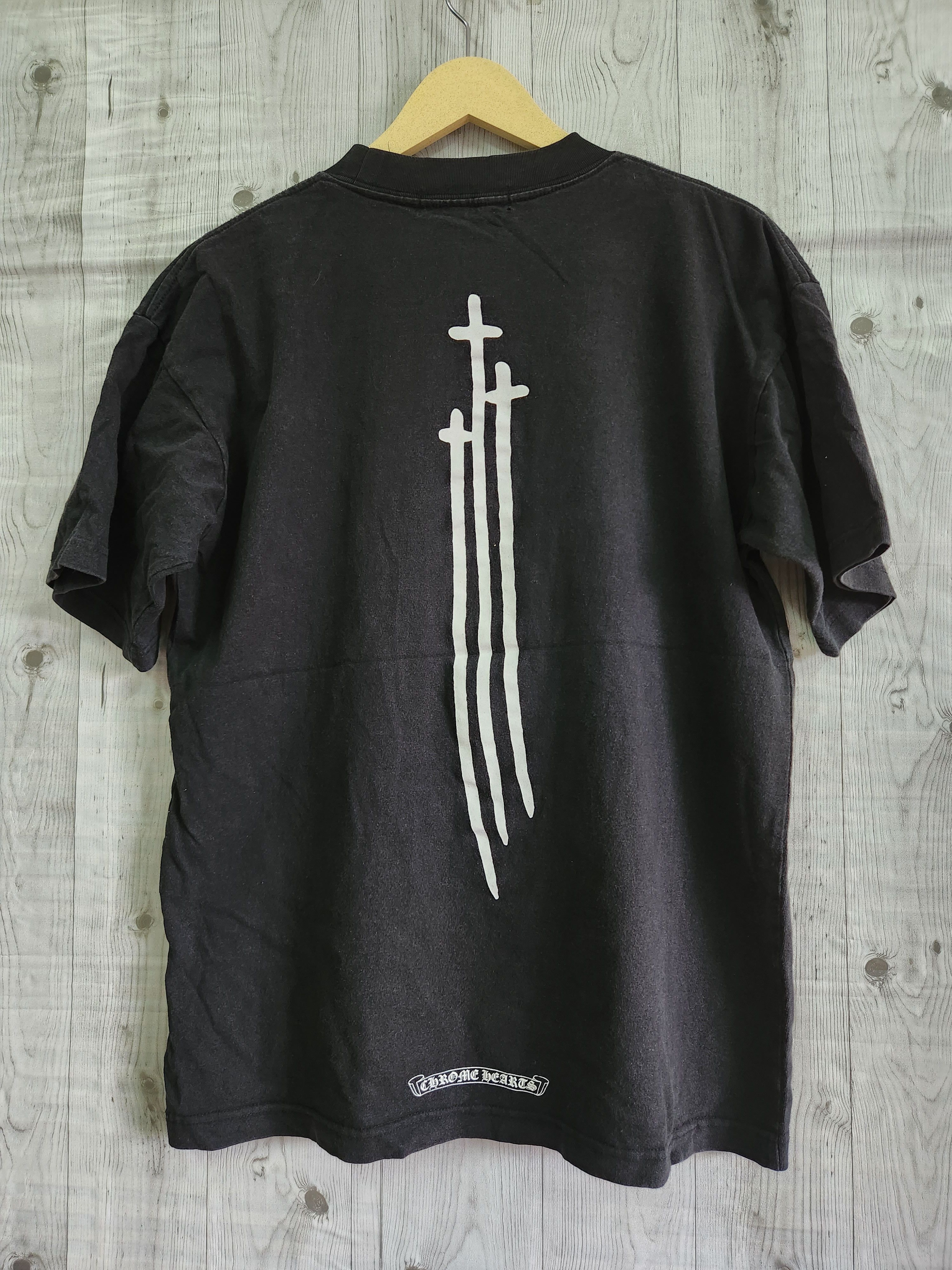 Japanese Brand Chrome Hearts Inspired TShirt Punk TShirt Size US M / EU 48-50 / 2 - 16 Thumbnail