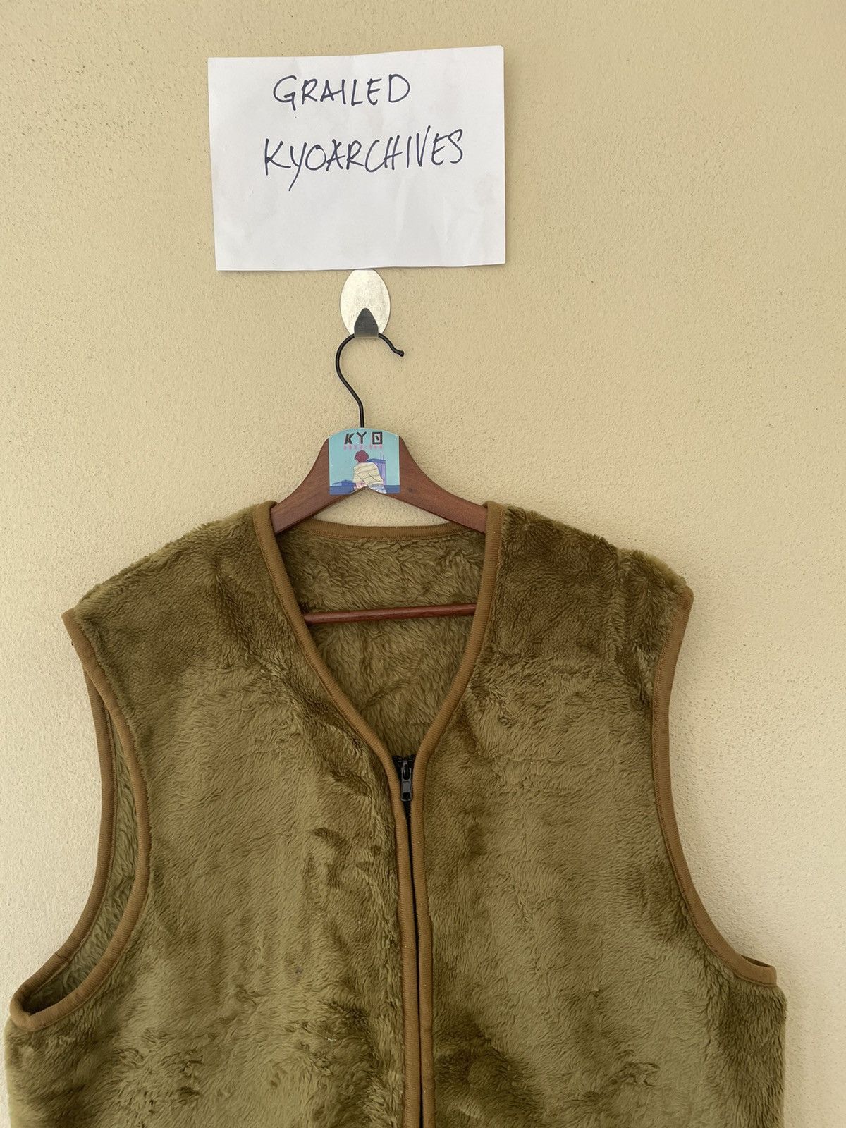 Vintage VINTAGE JAPANESE FLEECE VEST Size US L / EU 52-54 / 3 - 3 Thumbnail