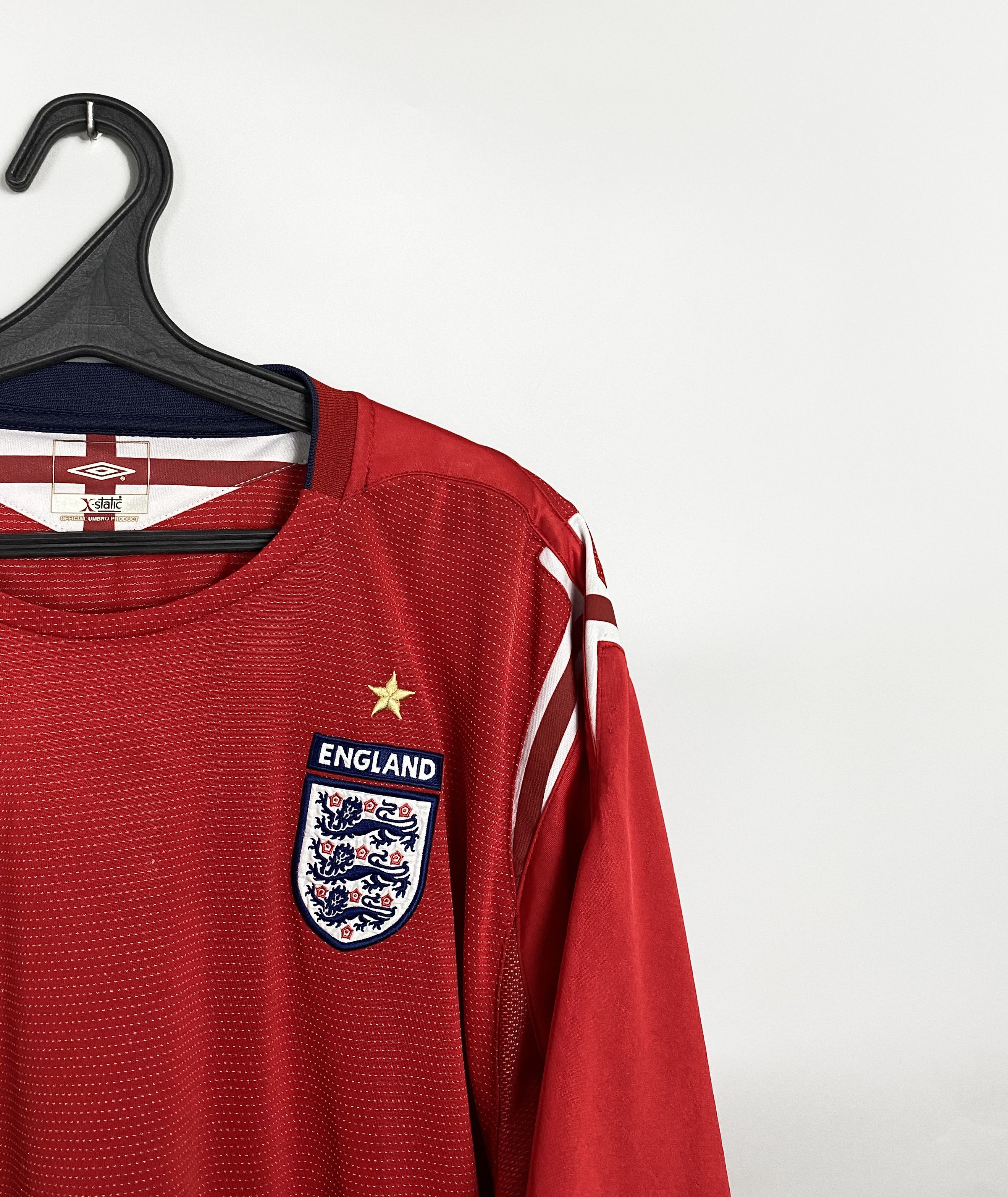 Umbro 2004 England Away Umbro Football Soccer Kit Size US XXL / EU 58 / 5 - 3 Thumbnail