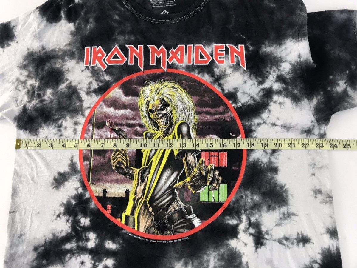 Band Tees Iron Maiden Killer Albums Merch Graphic Screen Tie Dye Size US XL / EU 56 / 4 - 7 Thumbnail