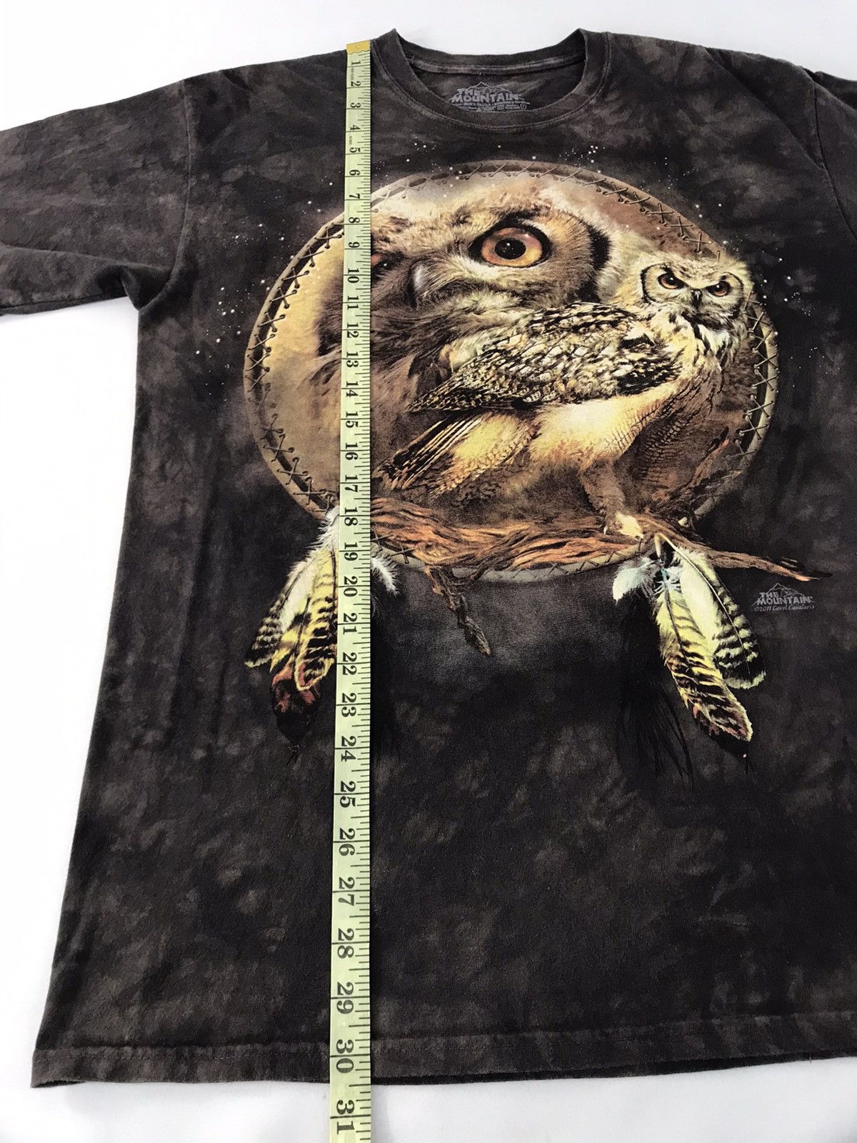 The Mountain The Mountain Owl 2011 Carol Cavalaris Screen Brown Tie Dye Size US L / EU 52-54 / 3 - 8 Thumbnail