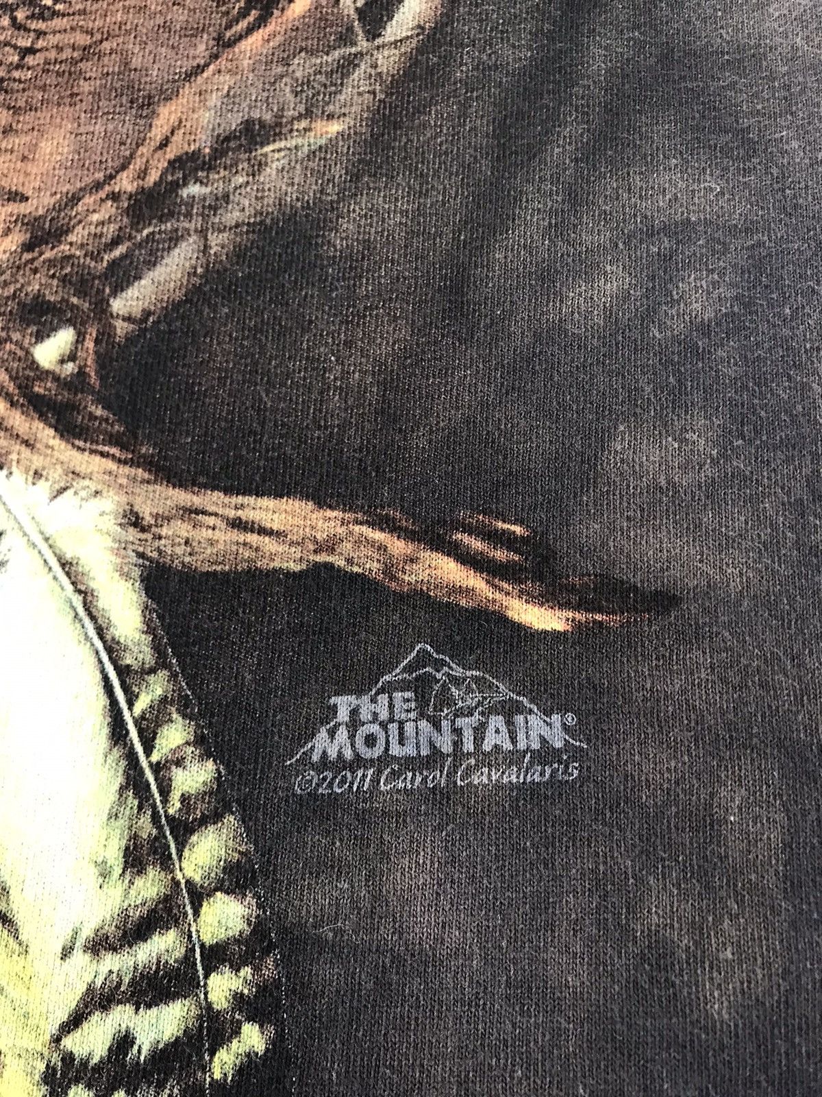 The Mountain The Mountain Owl 2011 Carol Cavalaris Screen Brown Tie Dye Size US L / EU 52-54 / 3 - 5 Thumbnail