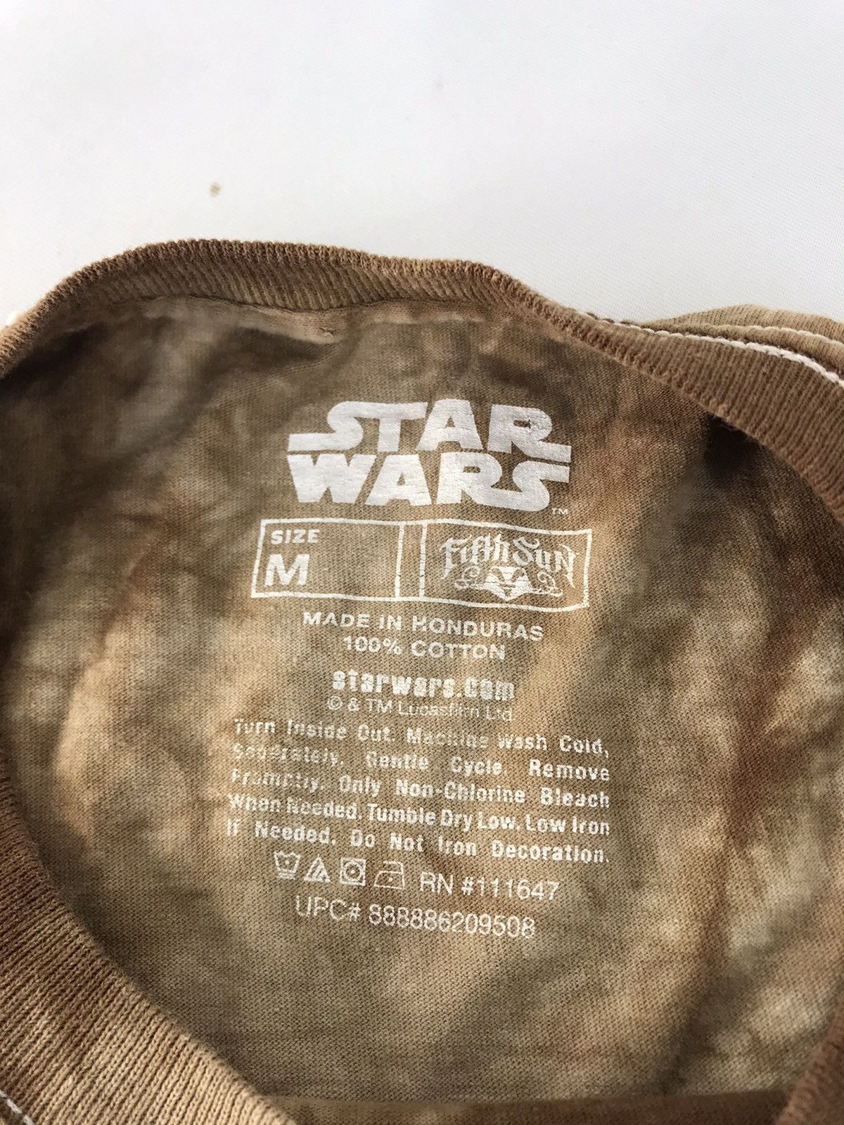 Star Wars Star Wars Chewbacca Character Sci-fi Movies Screen Tie Dye Size US M / EU 48-50 / 2 - 4 Thumbnail