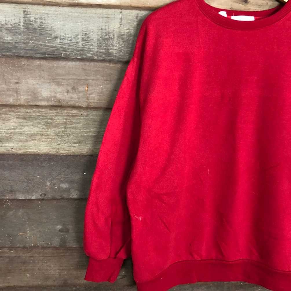Japanese Brand Galyge Astronomical big spell Red Sweatshirt #127B Size US L / EU 52-54 / 3 - 9 Thumbnail