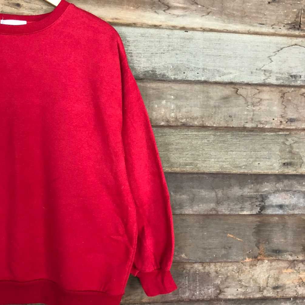 Japanese Brand Galyge Astronomical big spell Red Sweatshirt #127B Size US L / EU 52-54 / 3 - 7 Thumbnail