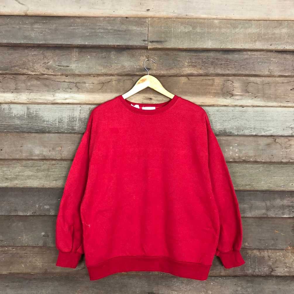 Japanese Brand Galyge Astronomical big spell Red Sweatshirt #127B Size US L / EU 52-54 / 3 - 3 Thumbnail