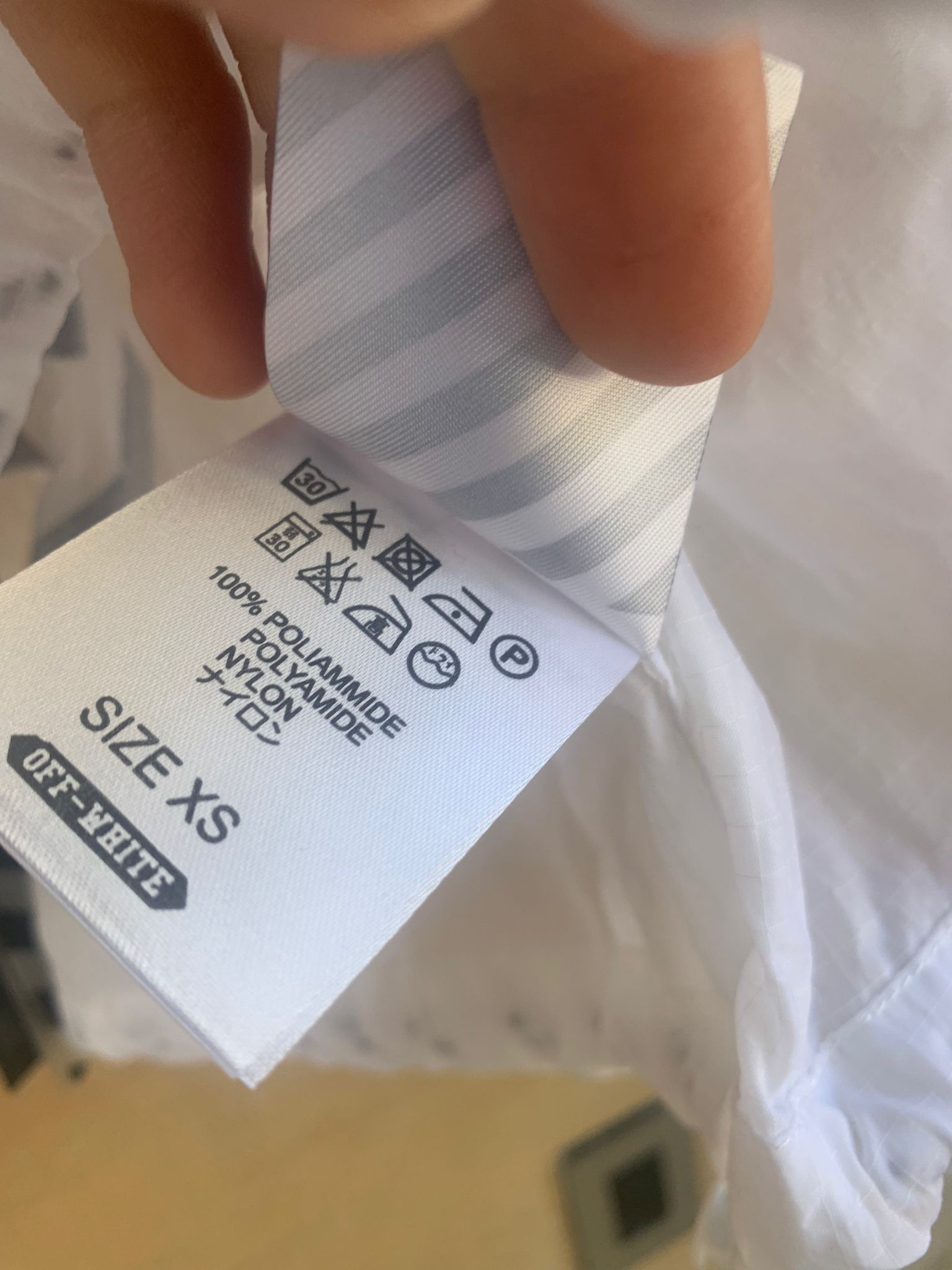 Off-White Anorak Hoodie in White Size US XS / EU 42 / 0 - 10 Thumbnail