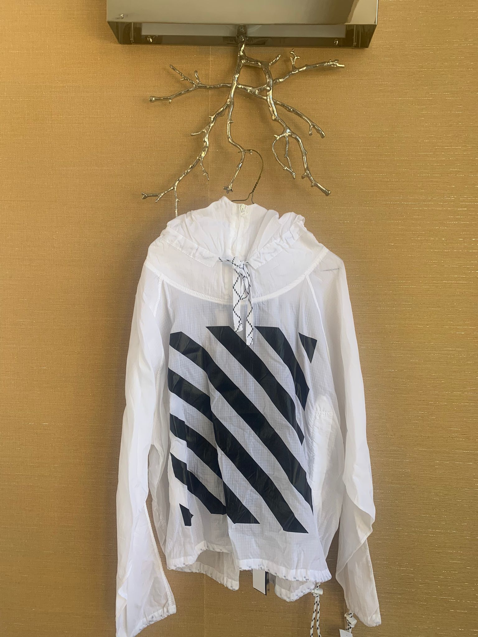 Off-White Anorak Hoodie in White Size US XS / EU 42 / 0 - 1 Thumbnail