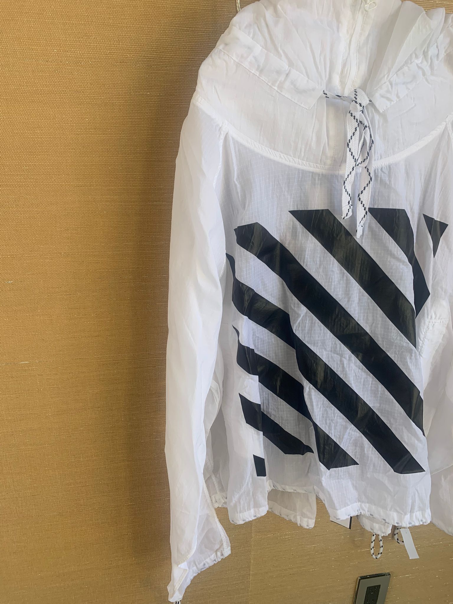 Off-White Anorak Hoodie in White Size US XS / EU 42 / 0 - 2 Thumbnail