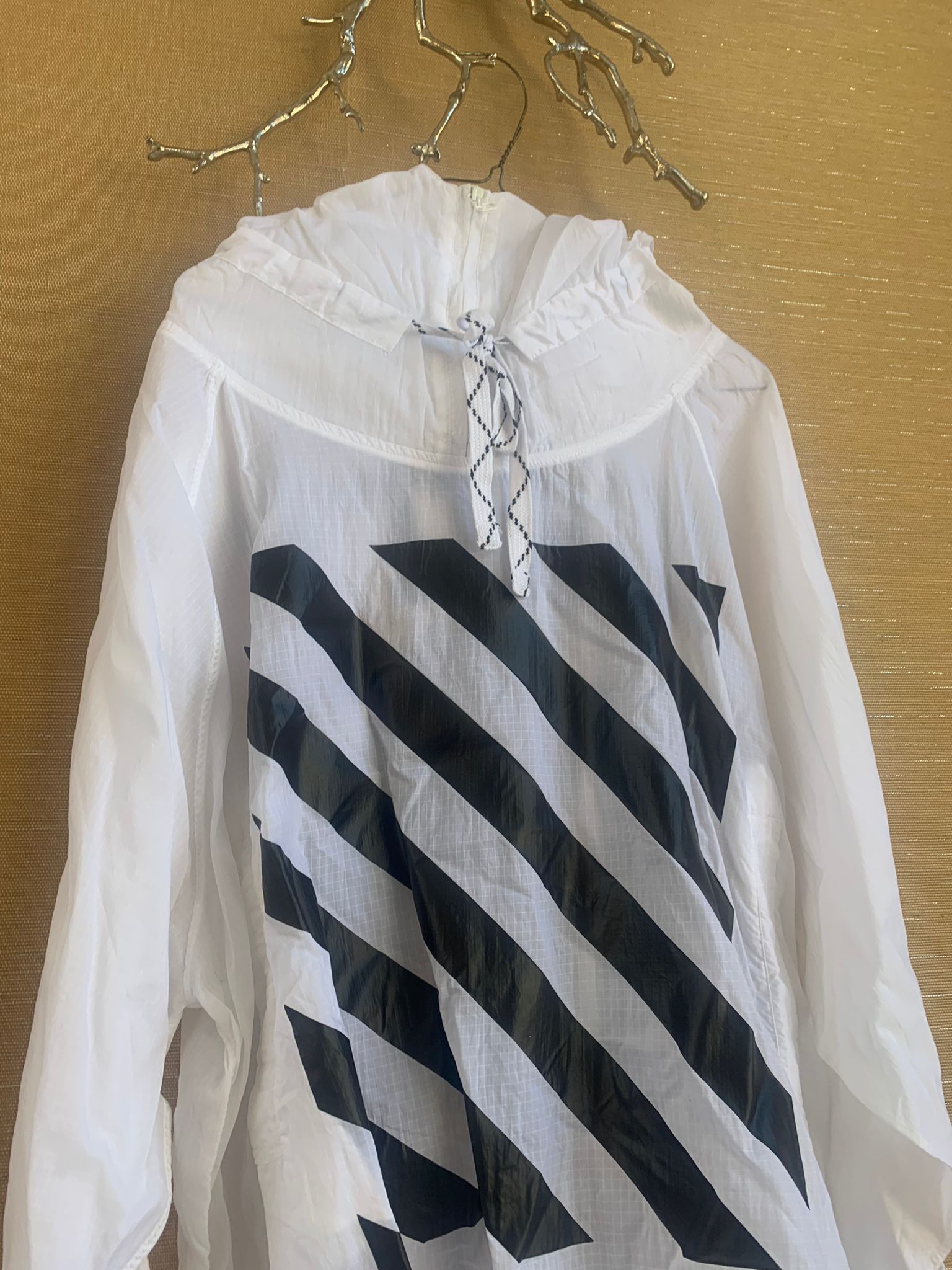 Off-White Anorak Hoodie in White Size US XS / EU 42 / 0 - 9 Thumbnail