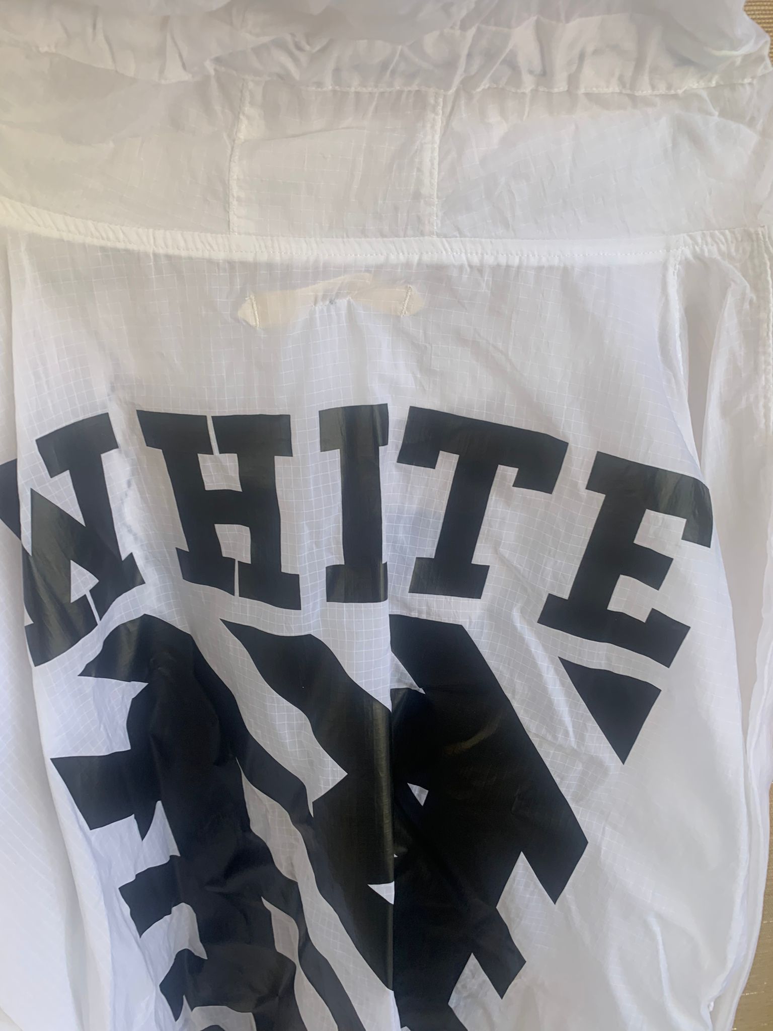 Off-White Anorak Hoodie in White Size US XS / EU 42 / 0 - 15 Thumbnail
