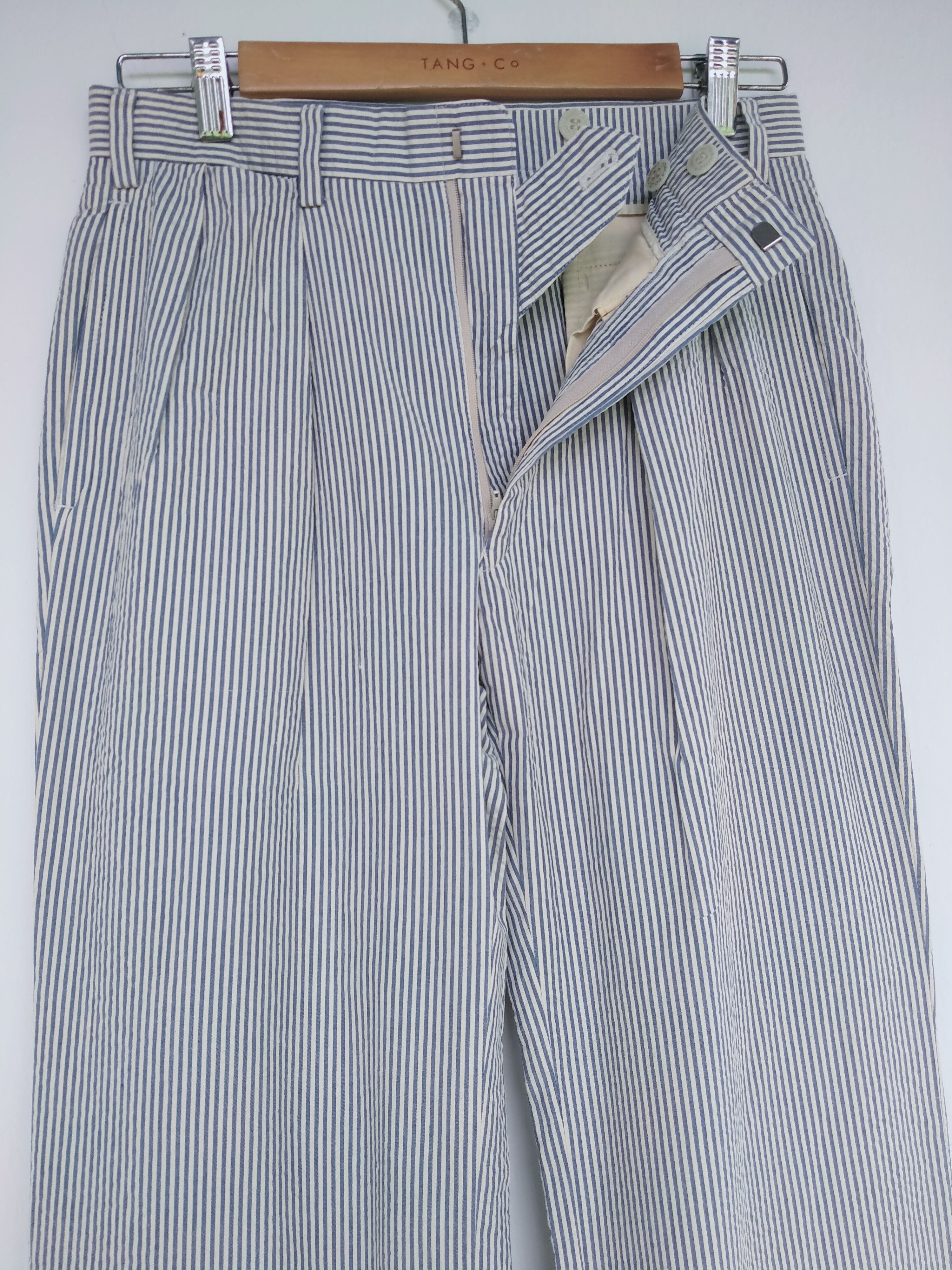 Polo Ralph Lauren Vintage Polo Ralph Lauren Stripe Trouser Pant Size US 28 / EU 44 - 1 Thumbnail