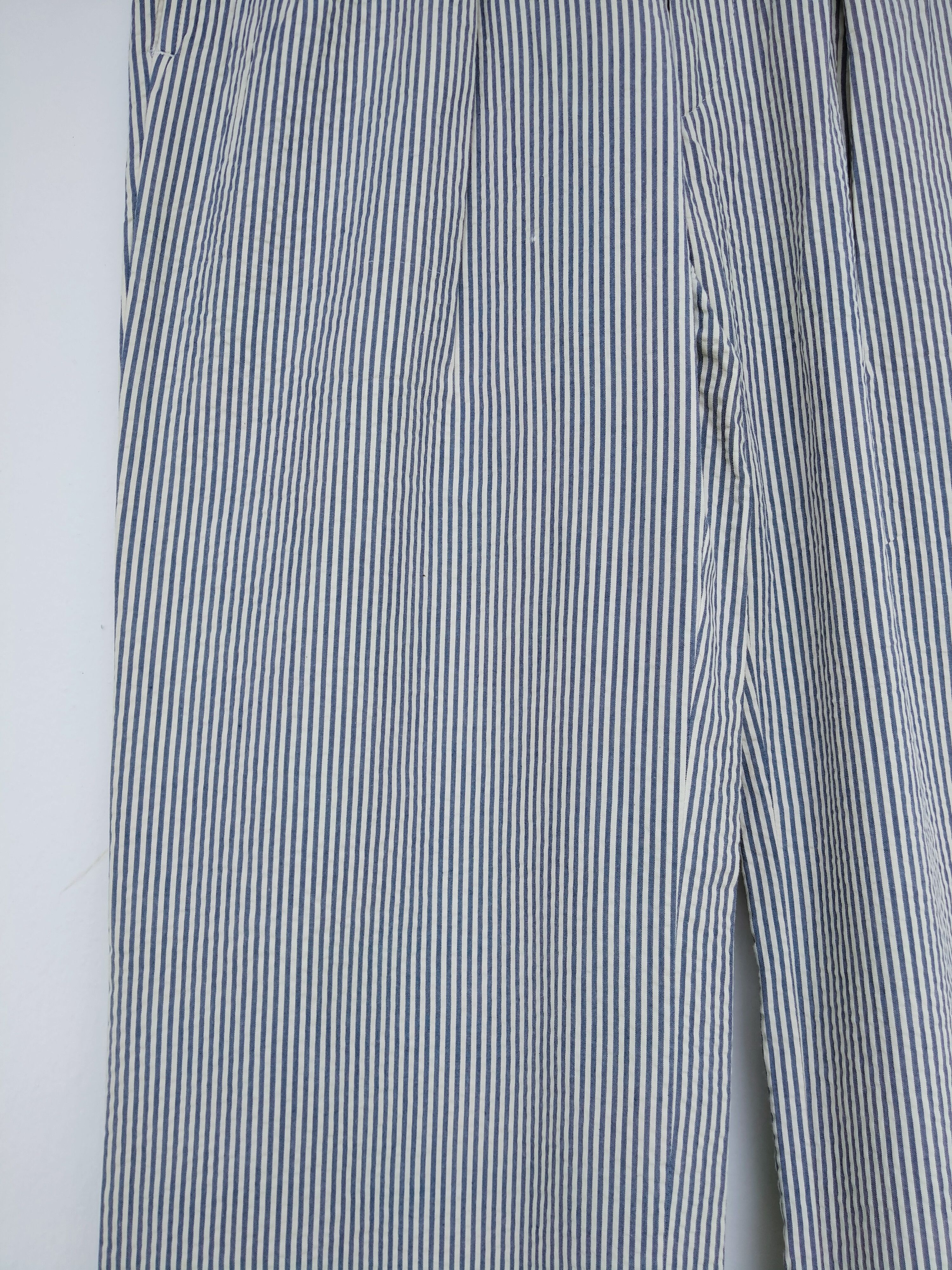 Polo Ralph Lauren Vintage Polo Ralph Lauren Stripe Trouser Pant Size US 28 / EU 44 - 9 Thumbnail