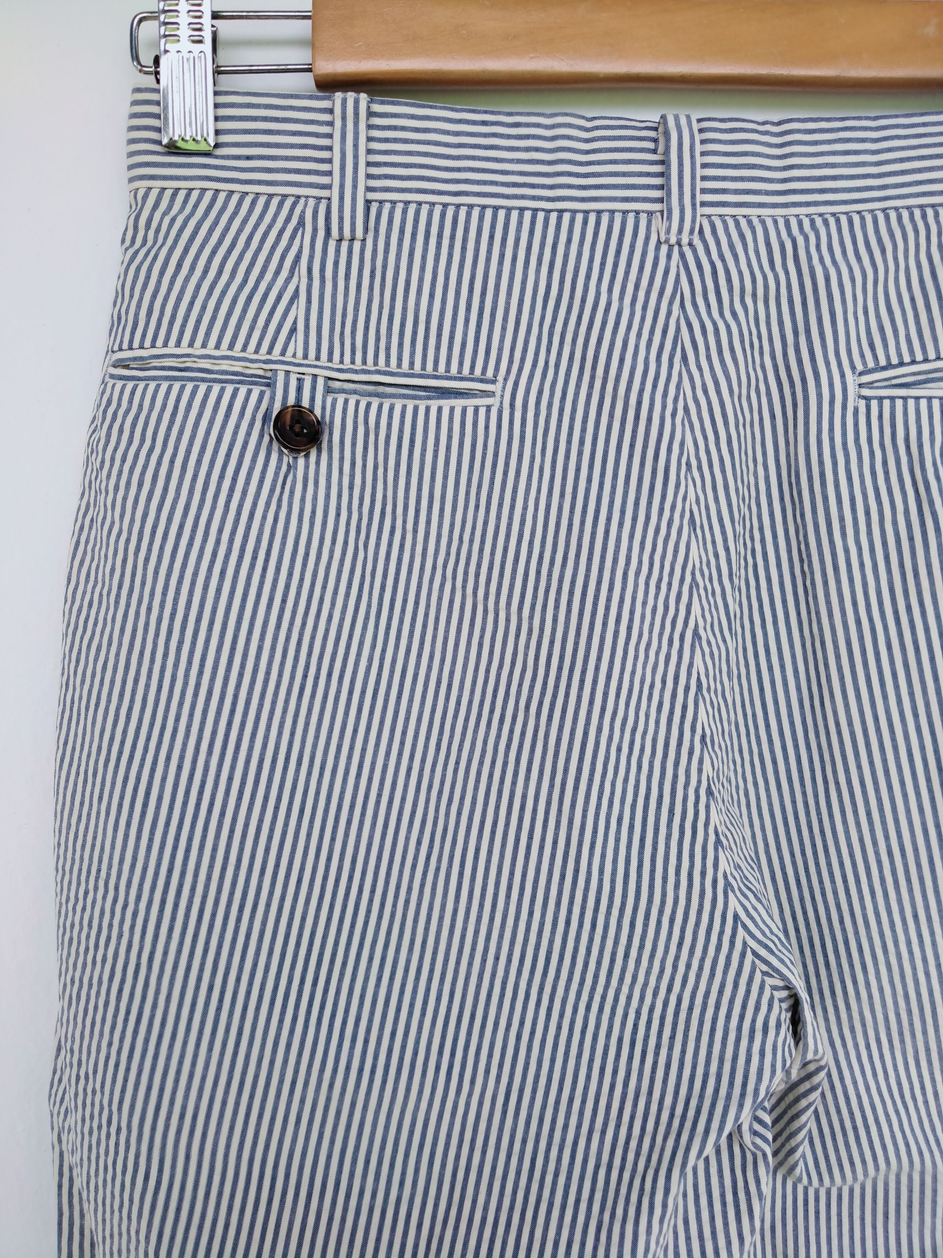 Polo Ralph Lauren Vintage Polo Ralph Lauren Stripe Trouser Pant Size US 28 / EU 44 - 11 Thumbnail