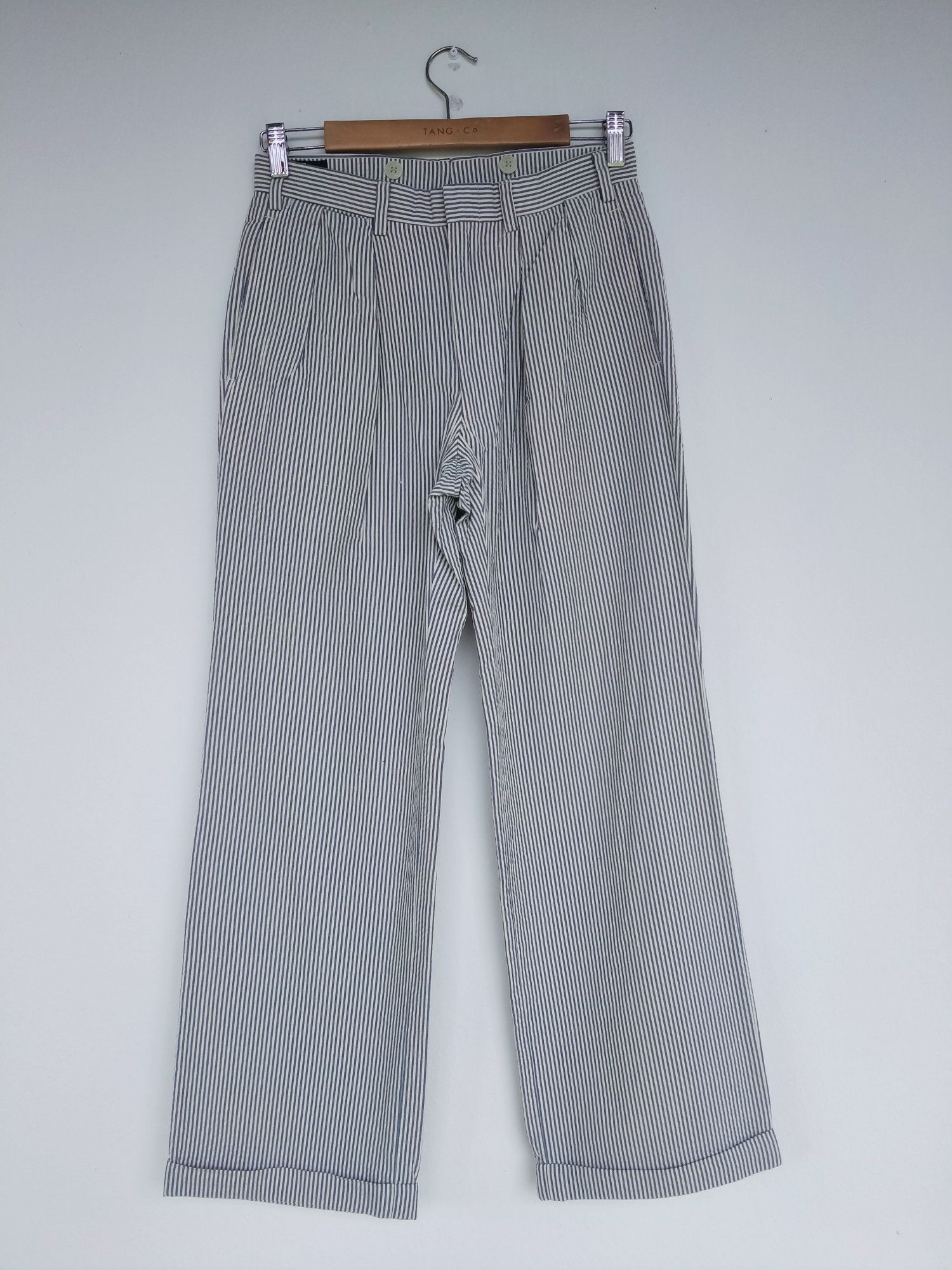Polo Ralph Lauren Vintage Polo Ralph Lauren Stripe Trouser Pant Size US 28 / EU 44 - 3 Thumbnail