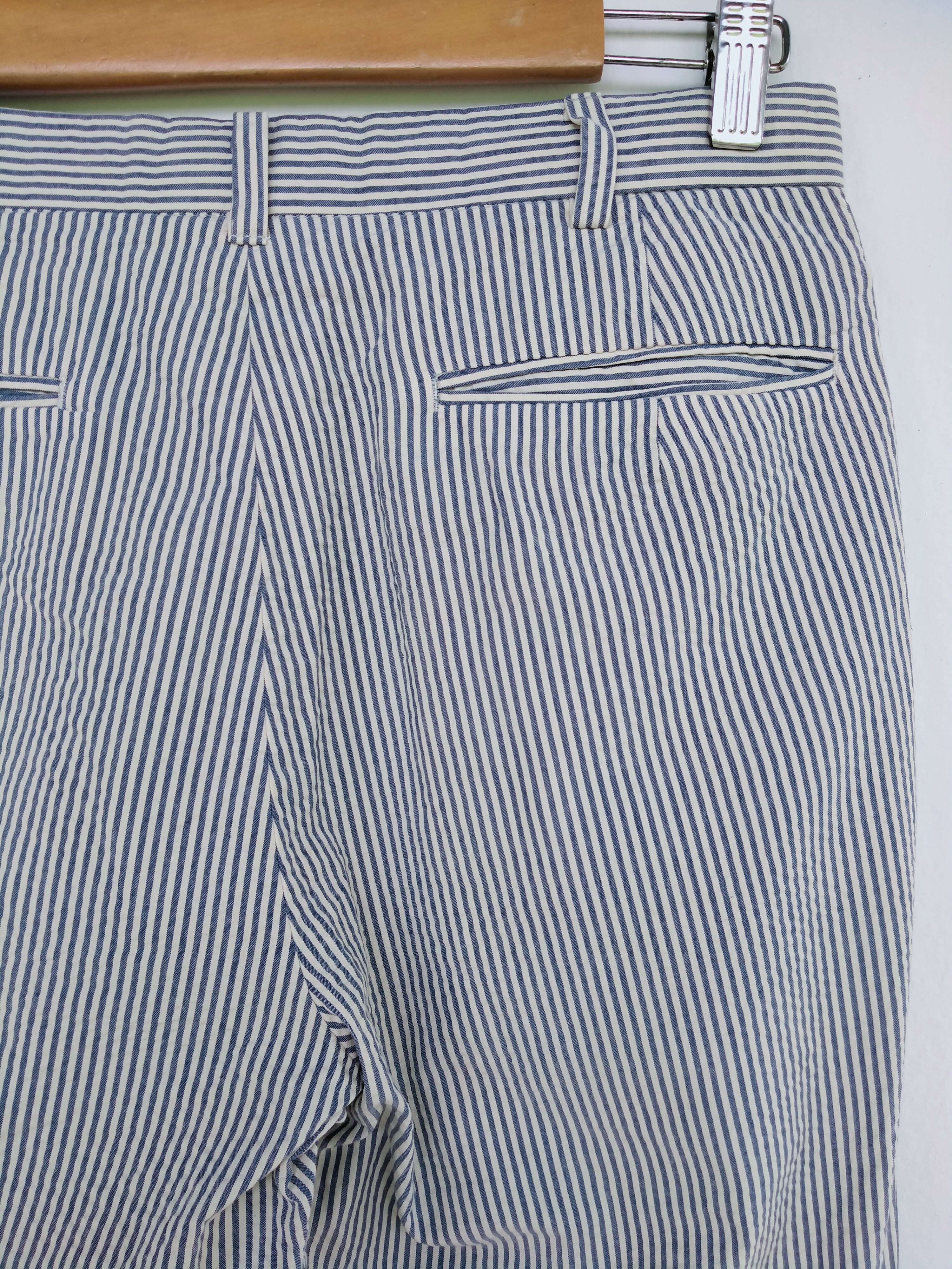 Polo Ralph Lauren Vintage Polo Ralph Lauren Stripe Trouser Pant Size US 28 / EU 44 - 14 Thumbnail