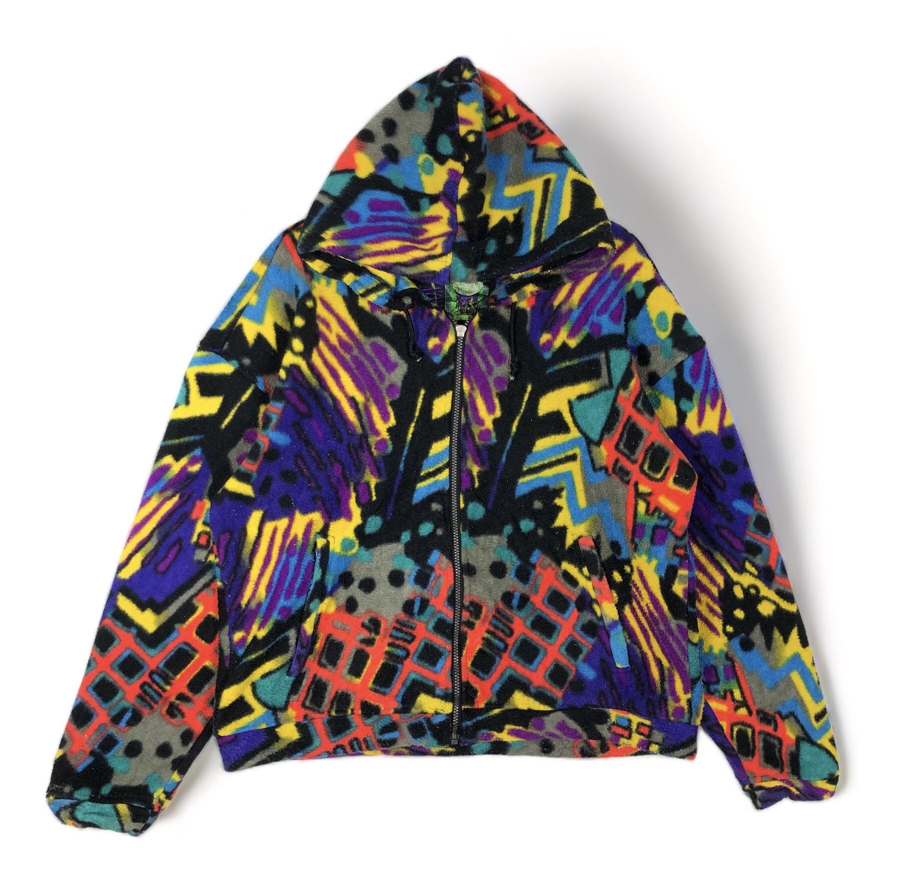 Vintage RARE🔥VINTAGE 90’S ACTION FIELD SNOWBOARDER FLEECE JACKET Size US L / EU 52-54 / 3 - 1 Thumbnail