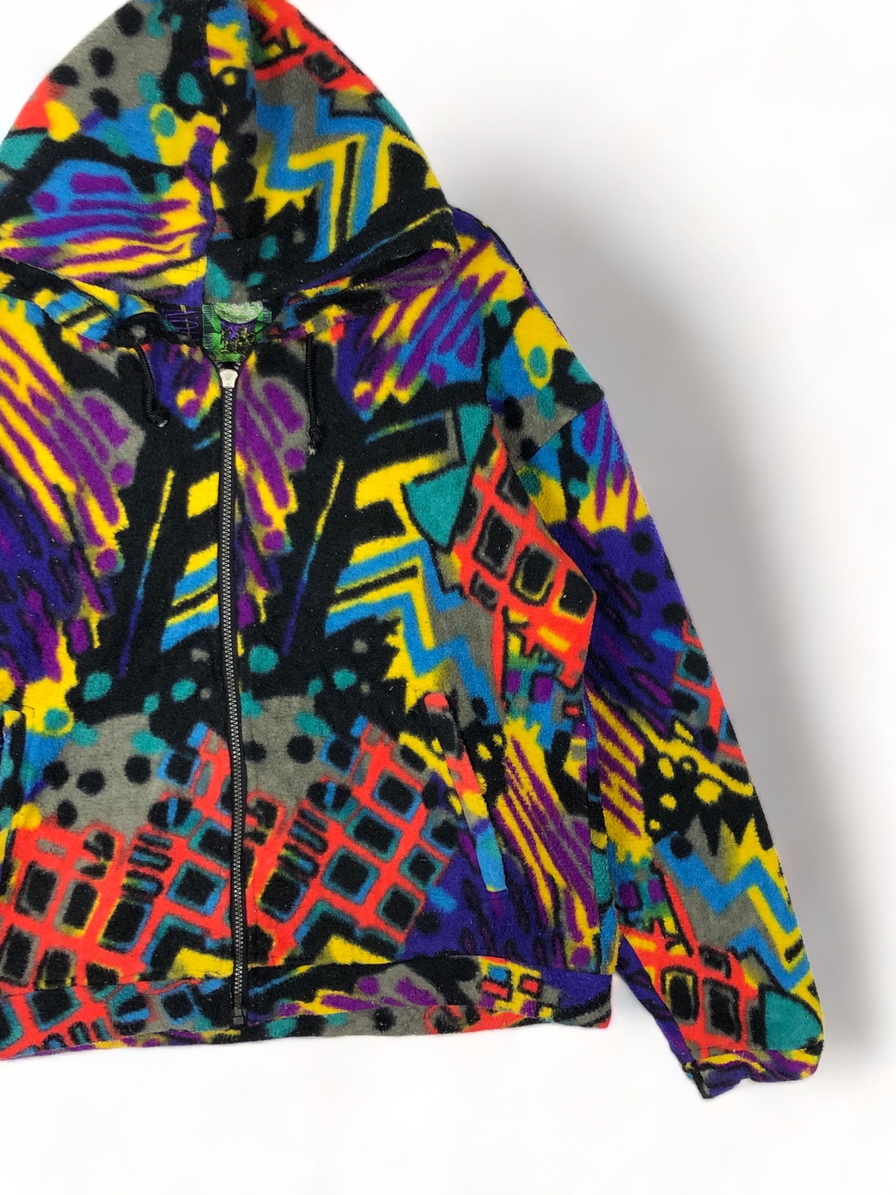 Vintage RARE🔥VINTAGE 90’S ACTION FIELD SNOWBOARDER FLEECE JACKET Size US L / EU 52-54 / 3 - 3 Thumbnail