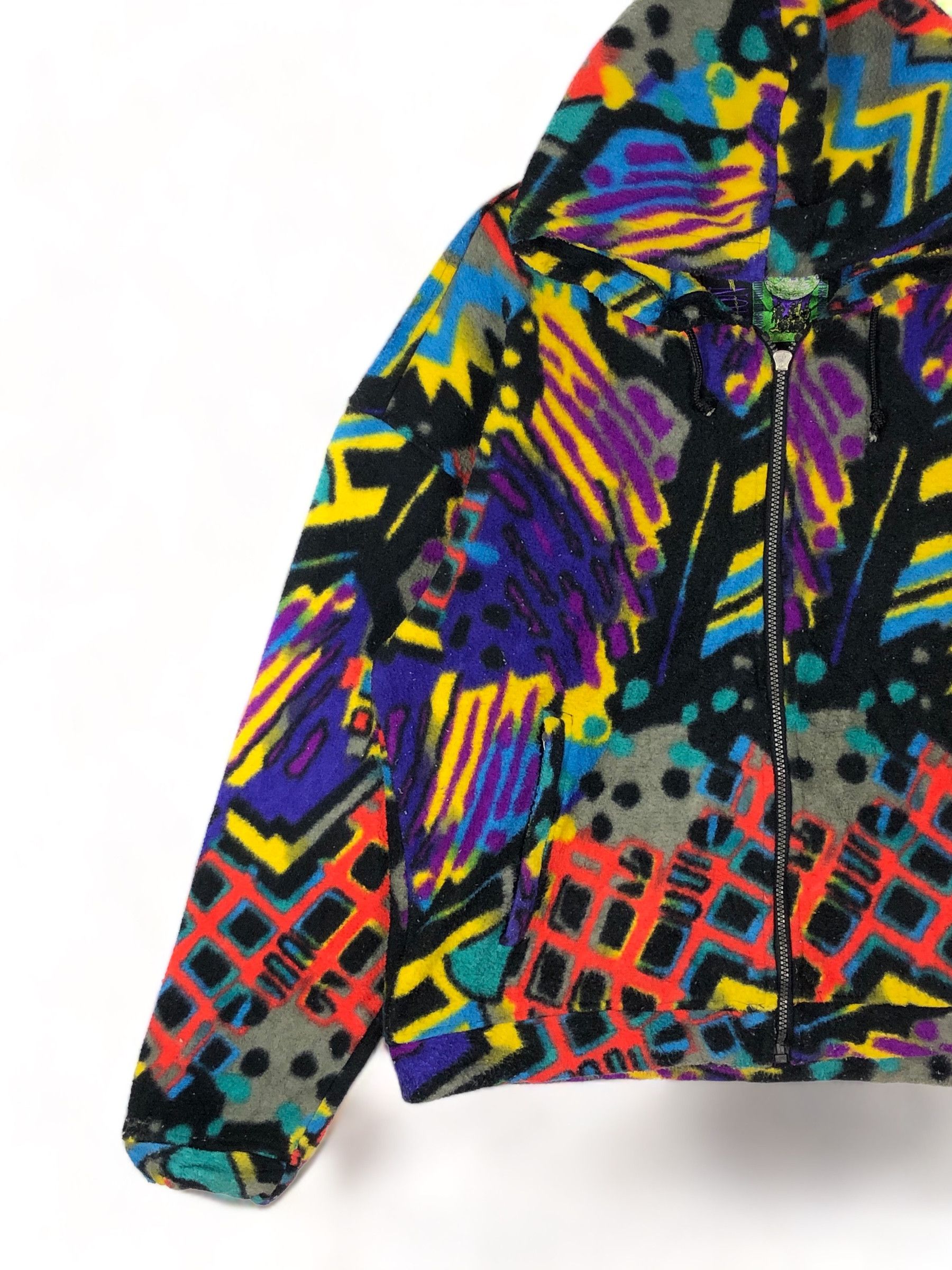 Vintage RARE🔥VINTAGE 90’S ACTION FIELD SNOWBOARDER FLEECE JACKET Size US L / EU 52-54 / 3 - 4 Thumbnail