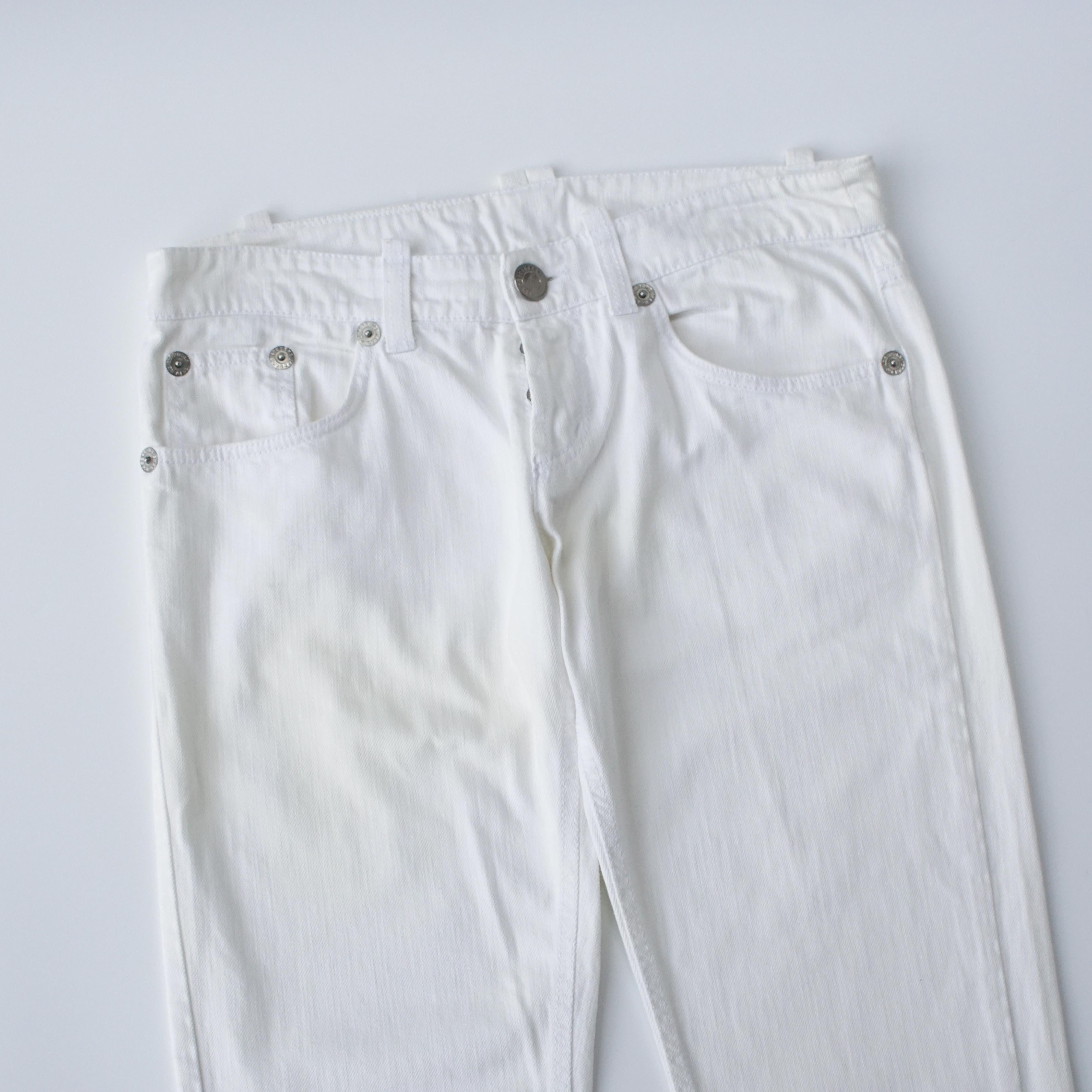 Iceberg *NoTariff Iceberg White Pants Size 29" - 4 Thumbnail