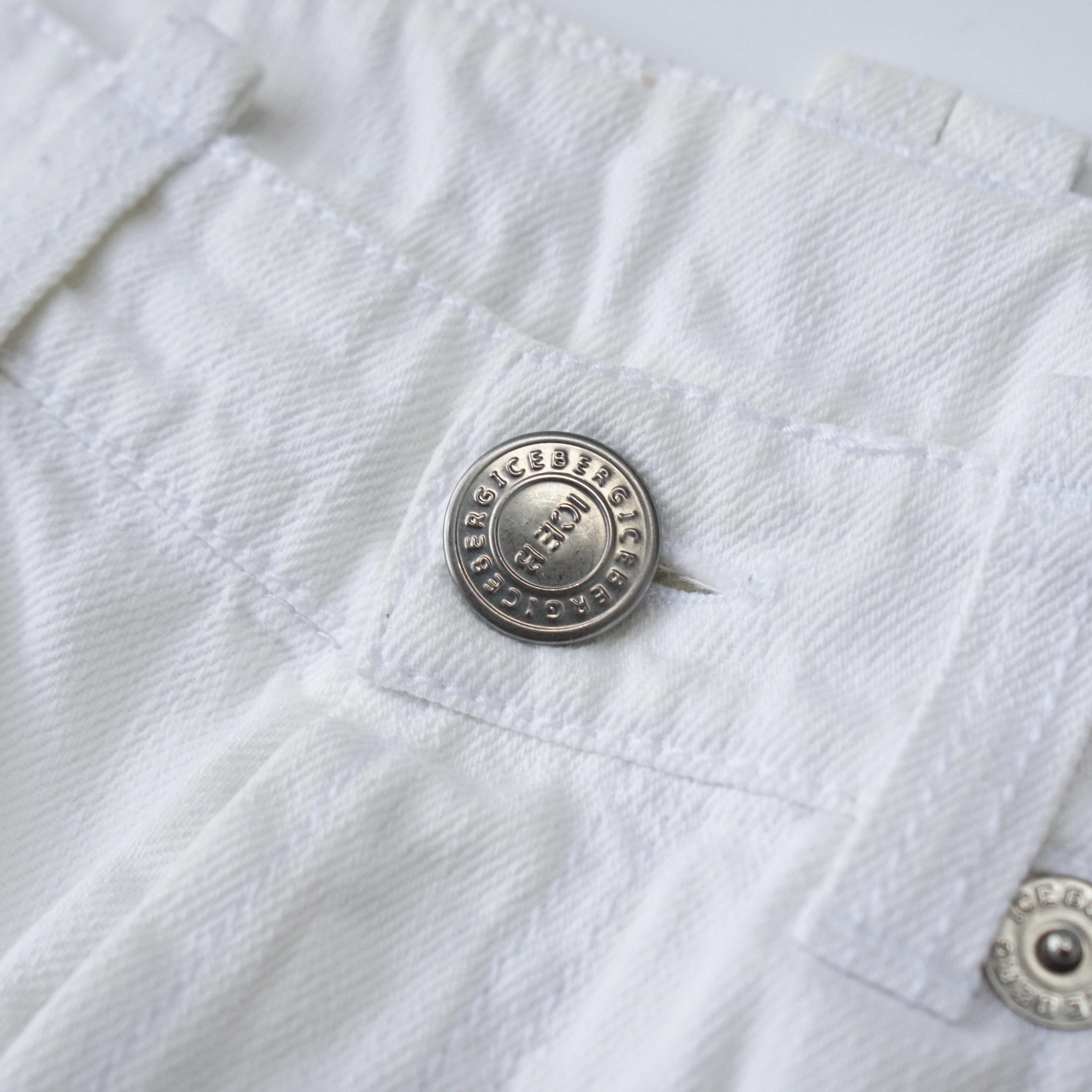 Iceberg *NoTariff Iceberg White Pants Size 29" - 6 Thumbnail