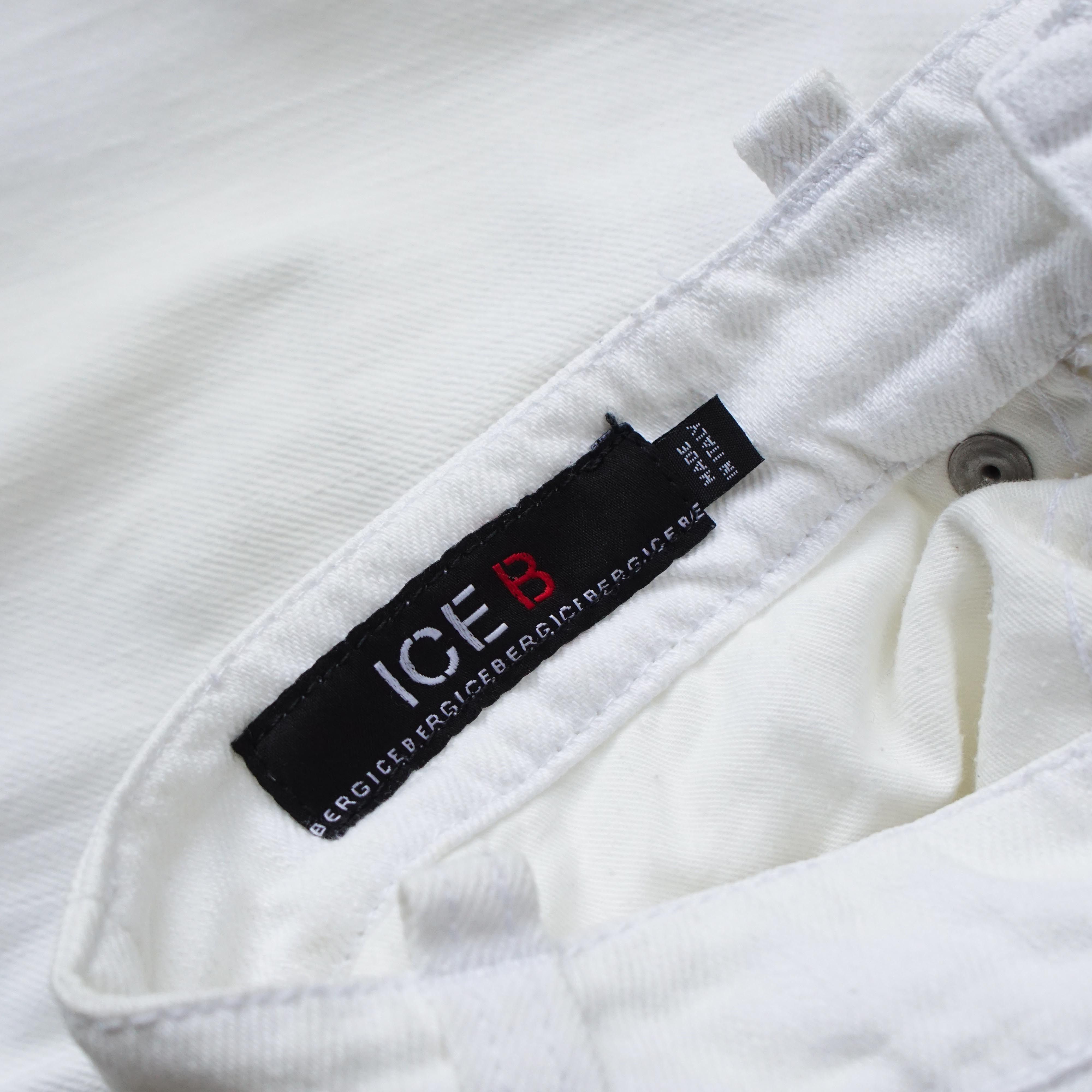 Iceberg *NoTariff Iceberg White Pants Size 29" - 8 Thumbnail