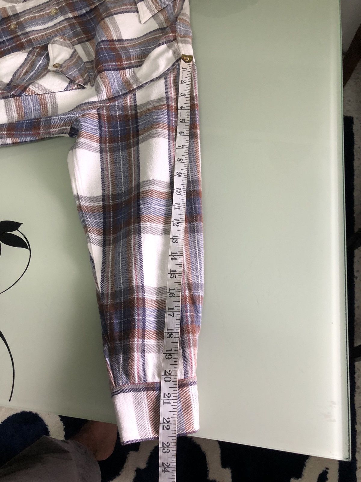 Japanese Brand Vintage Trans Position Echo Flannel Shirt Size US L / EU 52-54 / 3 - 23 Thumbnail