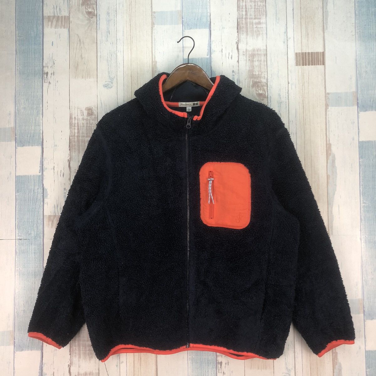 JW Anderson × Uniqlo Vintage J.W Anderson X Uniqlo Fleece Hoodie Size US L / EU 52-54 / 3 - 1 Thumbnail