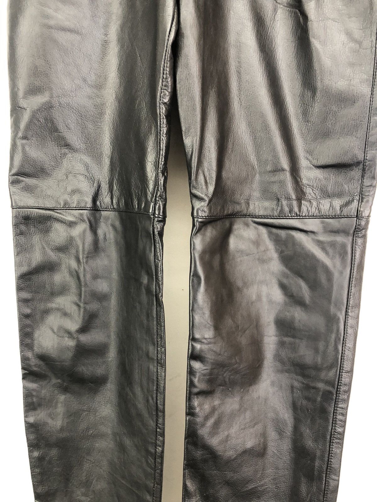Leather Vintage Bruno Giovanni Leather Biker Pants Size US 32 / EU 48 - 7 Thumbnail