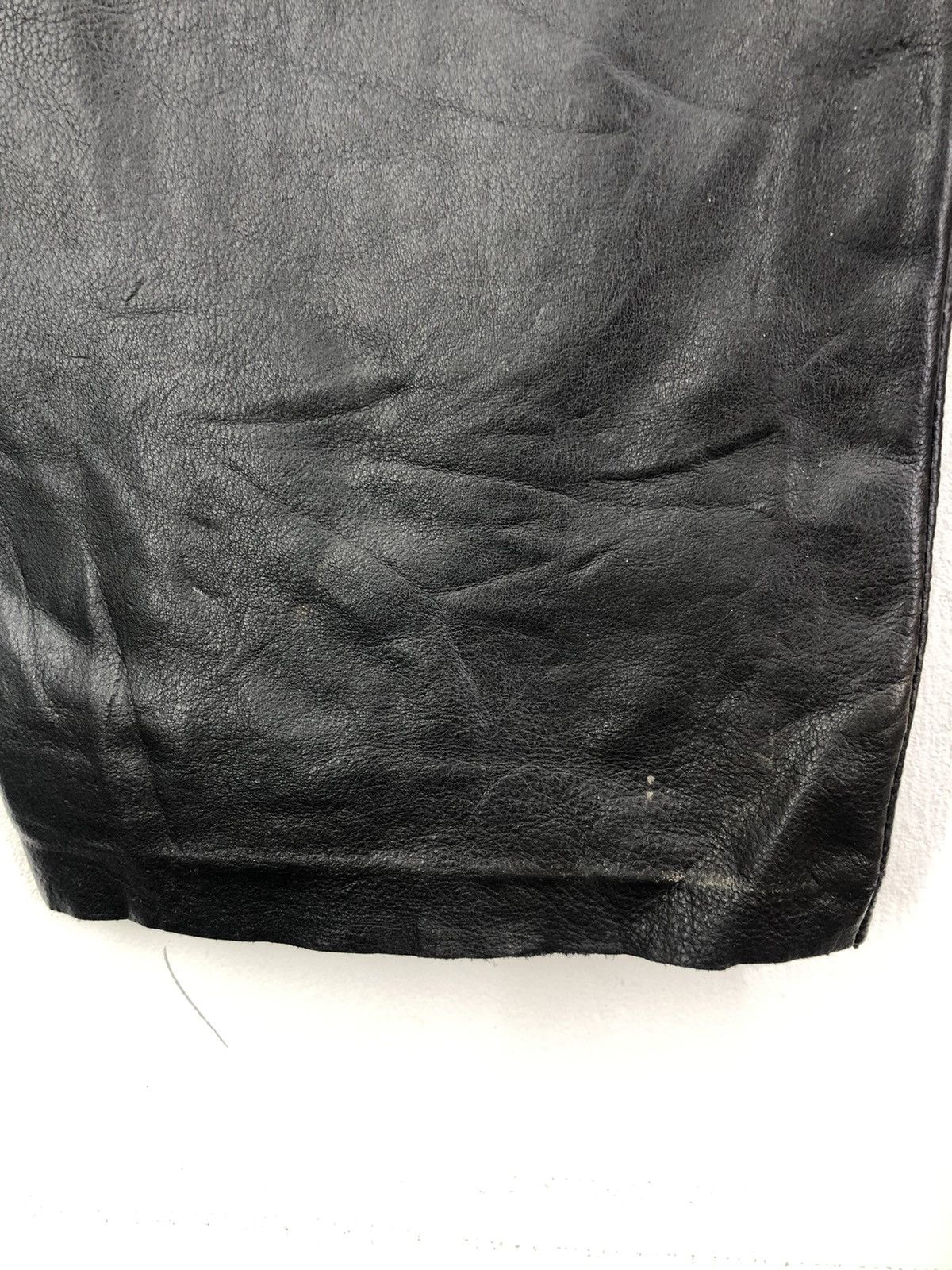 Leather Vintage Bruno Giovanni Leather Biker Pants Size US 32 / EU 48 - 14 Thumbnail