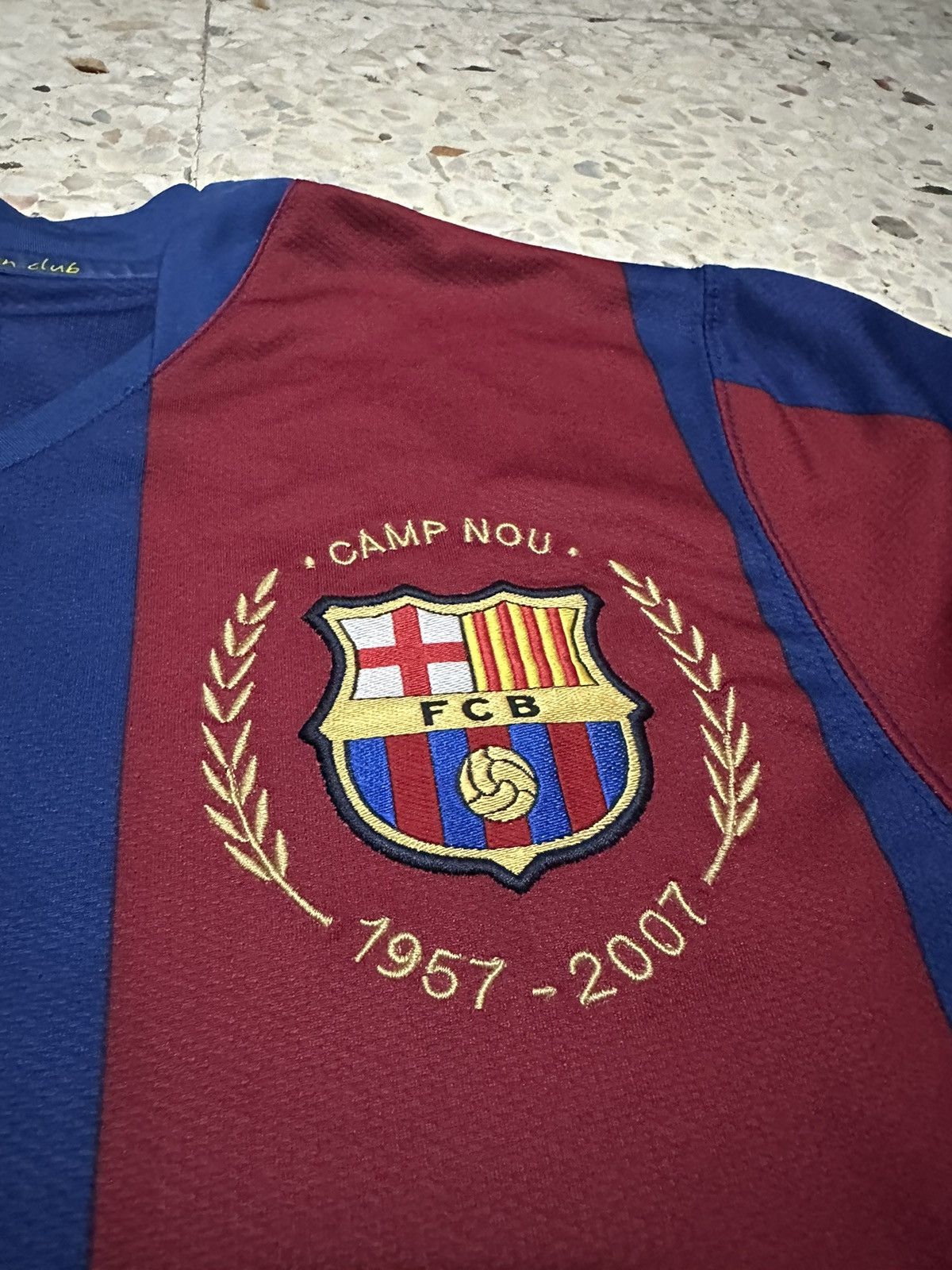 Nike Vintage Nike Barcelona FC Jersey Anniversary 50th Size US M / EU 48-50 / 2 - 4 Thumbnail